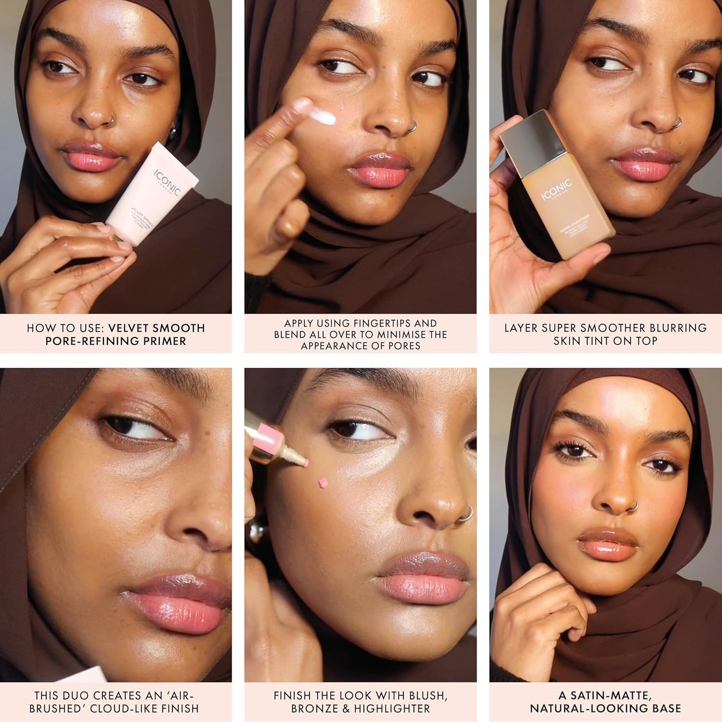 Velvet Smooth Pore-Refining Primer - Whipped Balmy Formula, Diffuses Pores | 1.01 Fl Oz, Vegan & Cruelty-Free