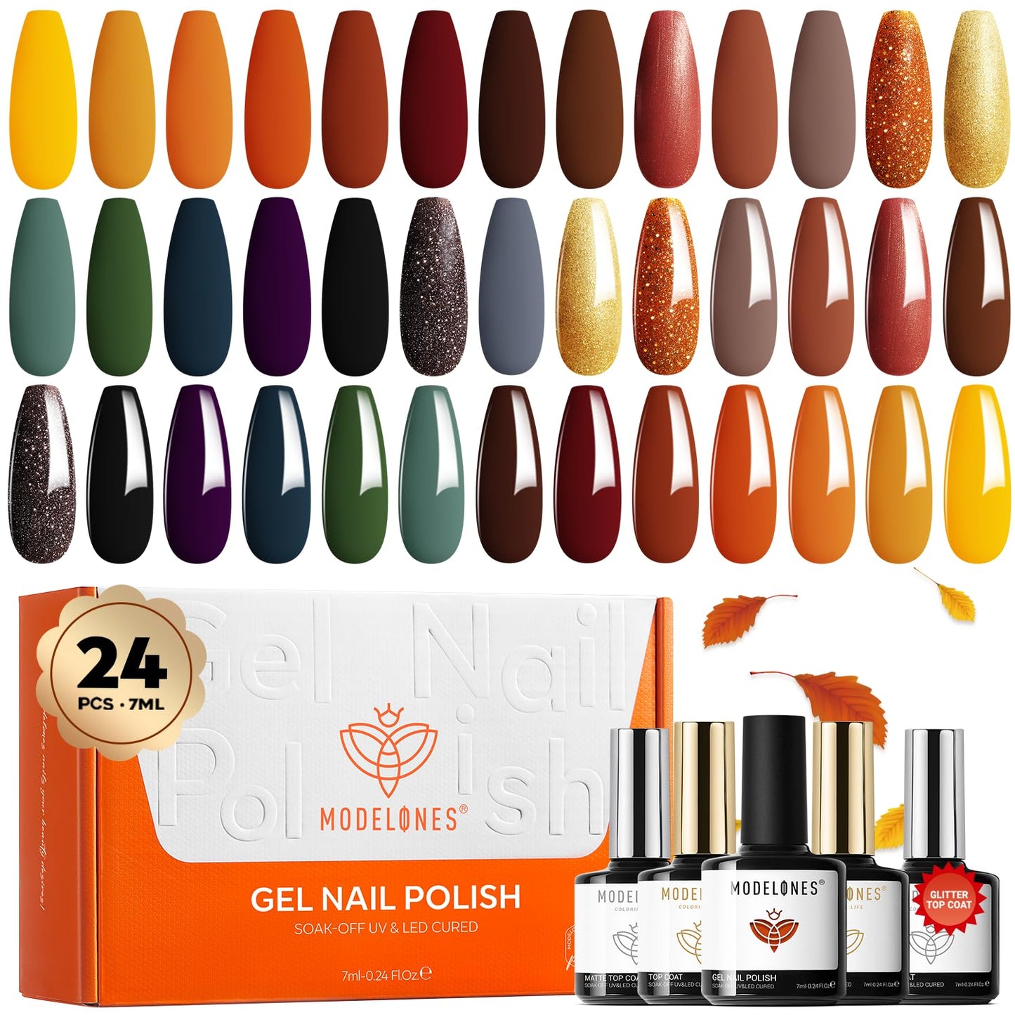 Modelones 5D Cat Eye Nail Magnet Tool Set - 360° Rotating U-Shaped, Ball, Hole & Heart Magnets for Gel Polish Art | 5 Pieces