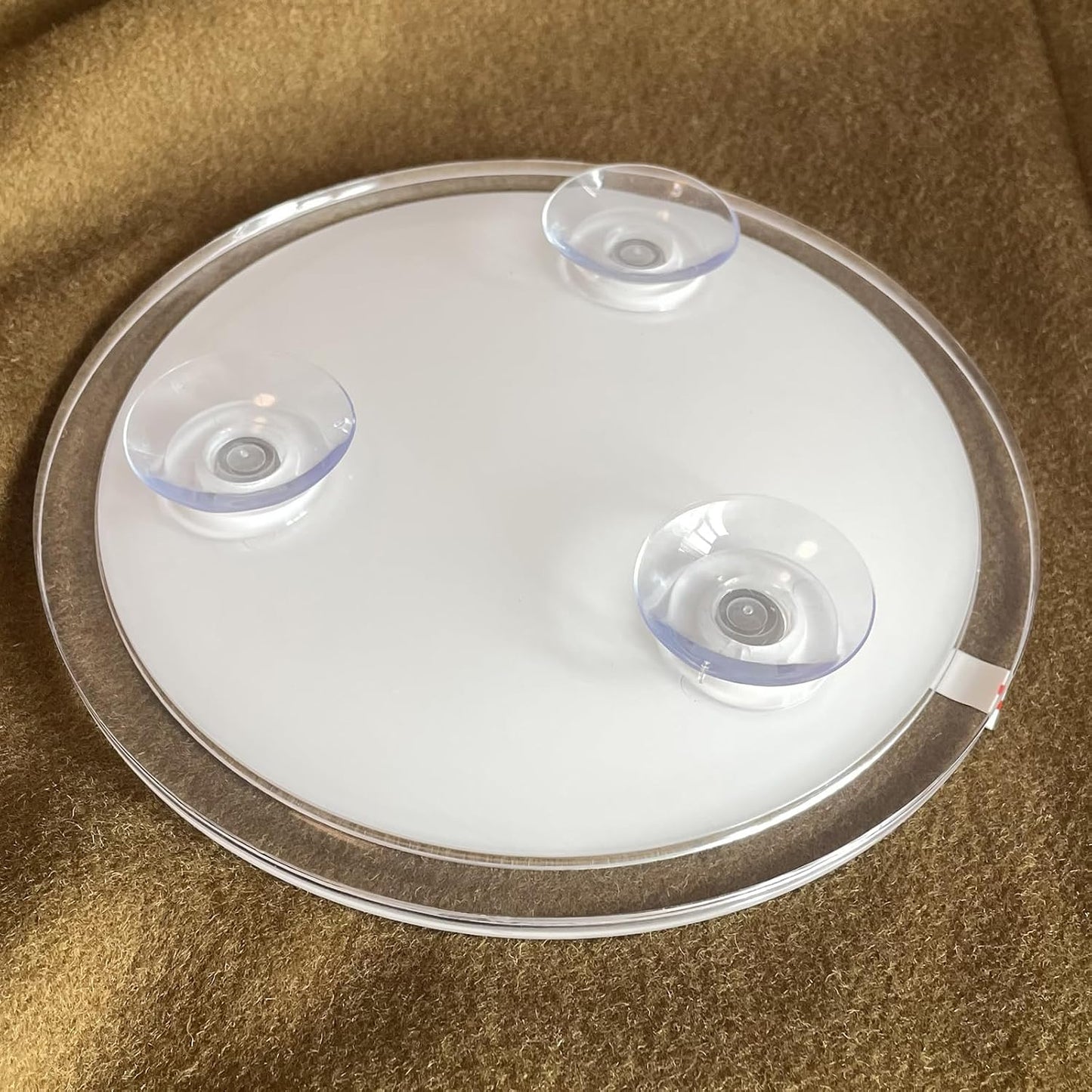 Fogless Shower Mirror - Shatterproof Anti-Fog Design with 3 Suction Cups | Ideal for Shaving & Makeup