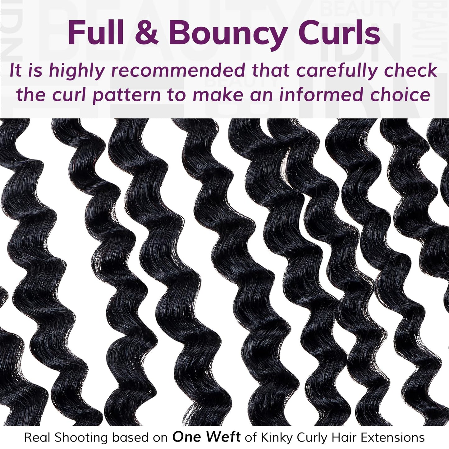 IDN BEAUTY Seamless Clip In Hair Extensions Human Hair, 3c 4a 4c Afro Kinky Curly 14 Inch 110g 7pcs Natural Black Seamless Curly Clip Ins Remy Hair Seamless Clip Ins For Black Women PU Invisible Edge
