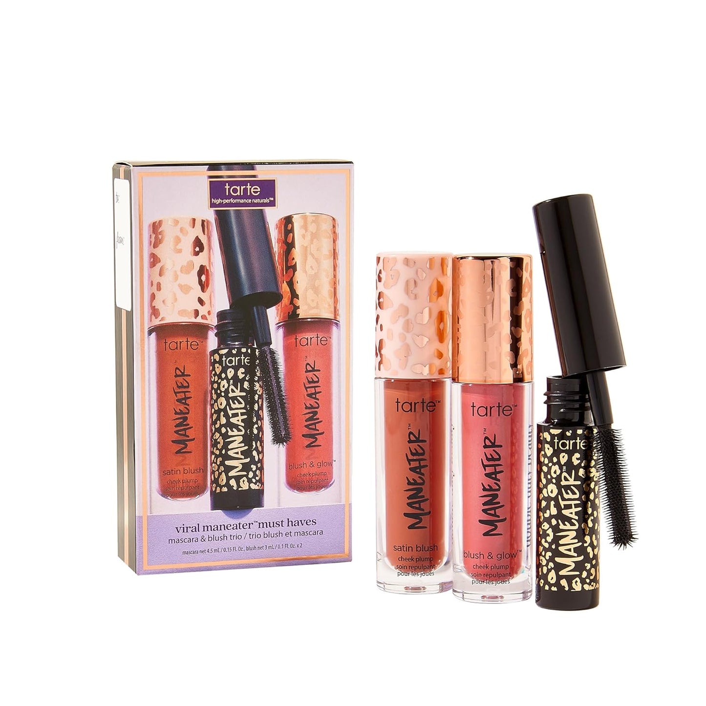 Tarte Maneater Mascara - Extreme Curl & Volume, 16HR Longwear Eye Makeup | Ultra-Creamy Formula