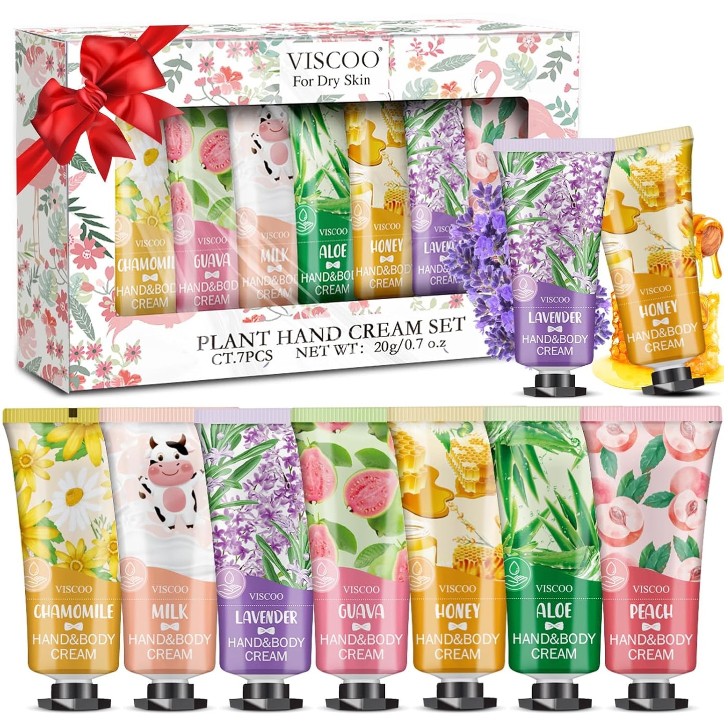 Hand Cream Gift Set - 42 Pack Moisturizing Mini Lotions for Women | Perfect Teacher Appreciation & Graduation Gifts