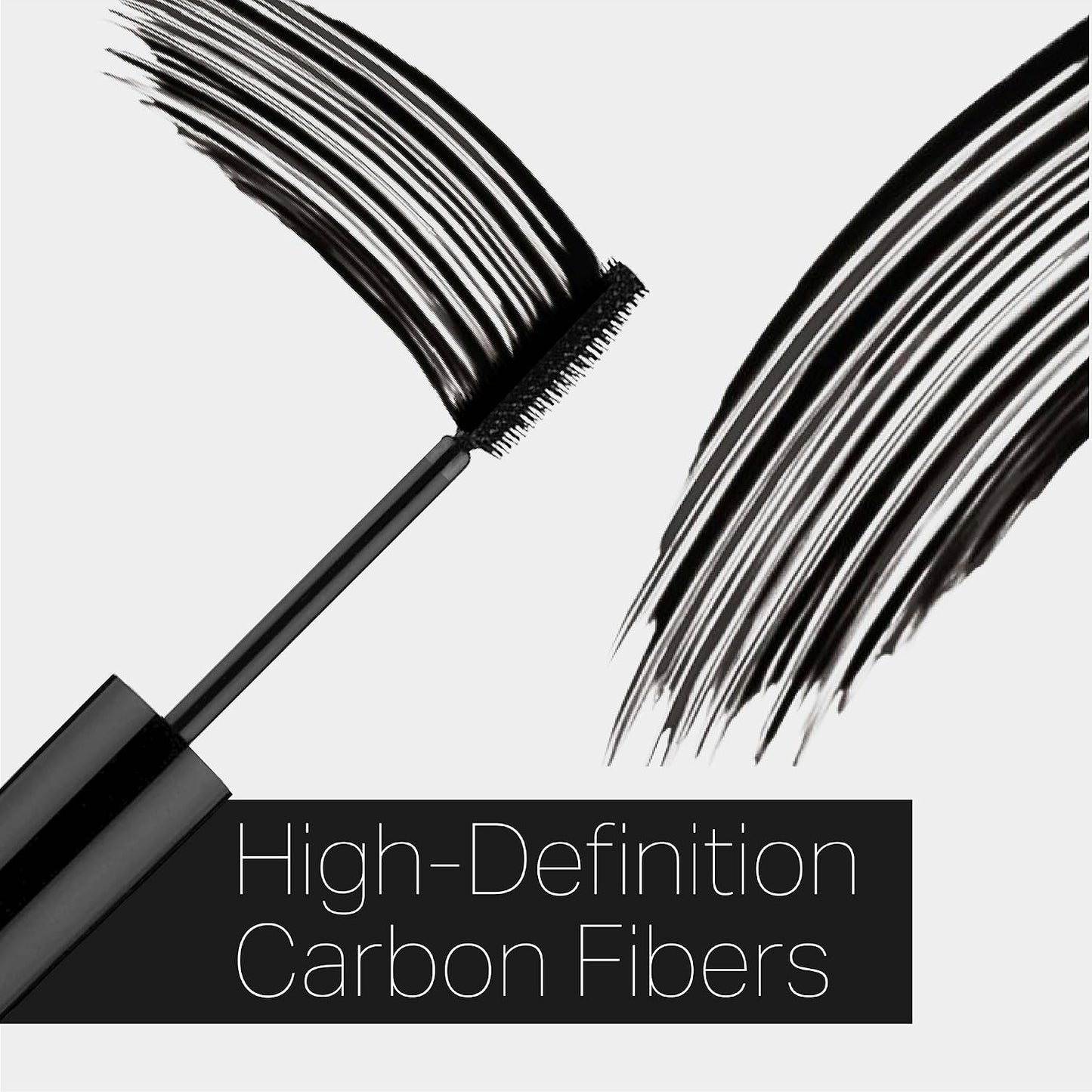 Lengthening Mascara - HD Lash Lift for Volume | Washable Ultra-Black Formula, 0.24 Fl Oz