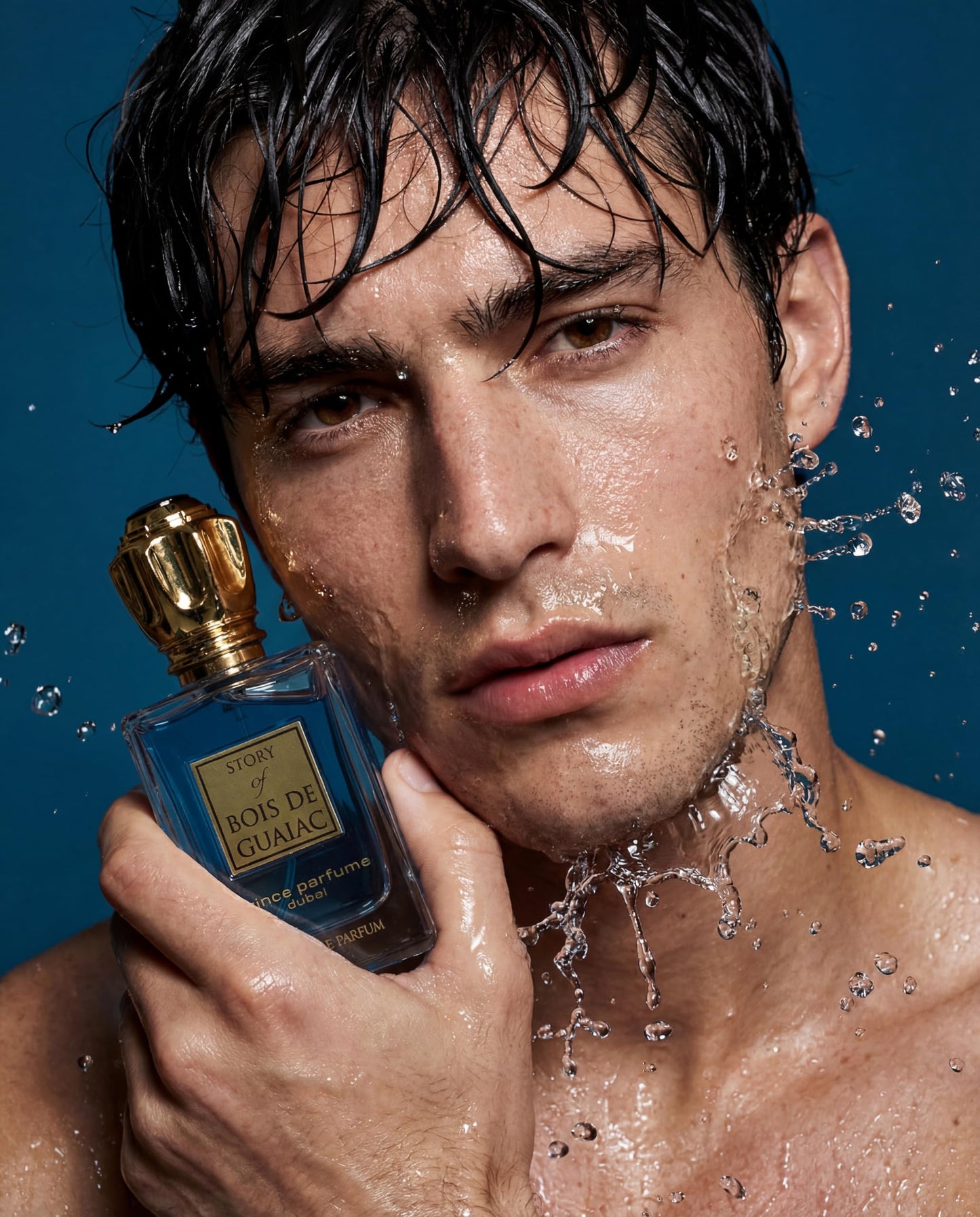 Prince Parfums Dubai - Story of Bois De Guaiac For Men - 3.4 Ounces - Extrait de Parfum - Exquisite Luxury Fragrance Exotic Woods, Amber, Citrus Notes - Refined Sophisticated Scent