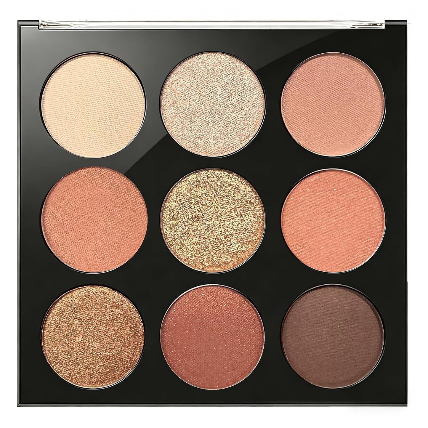 Océane Neutral Eyeshadow Palette - 9 Highly Pigmented Colors for Long-Lasting, Natural Eye Makeup | Vegan & Cruelty-Free