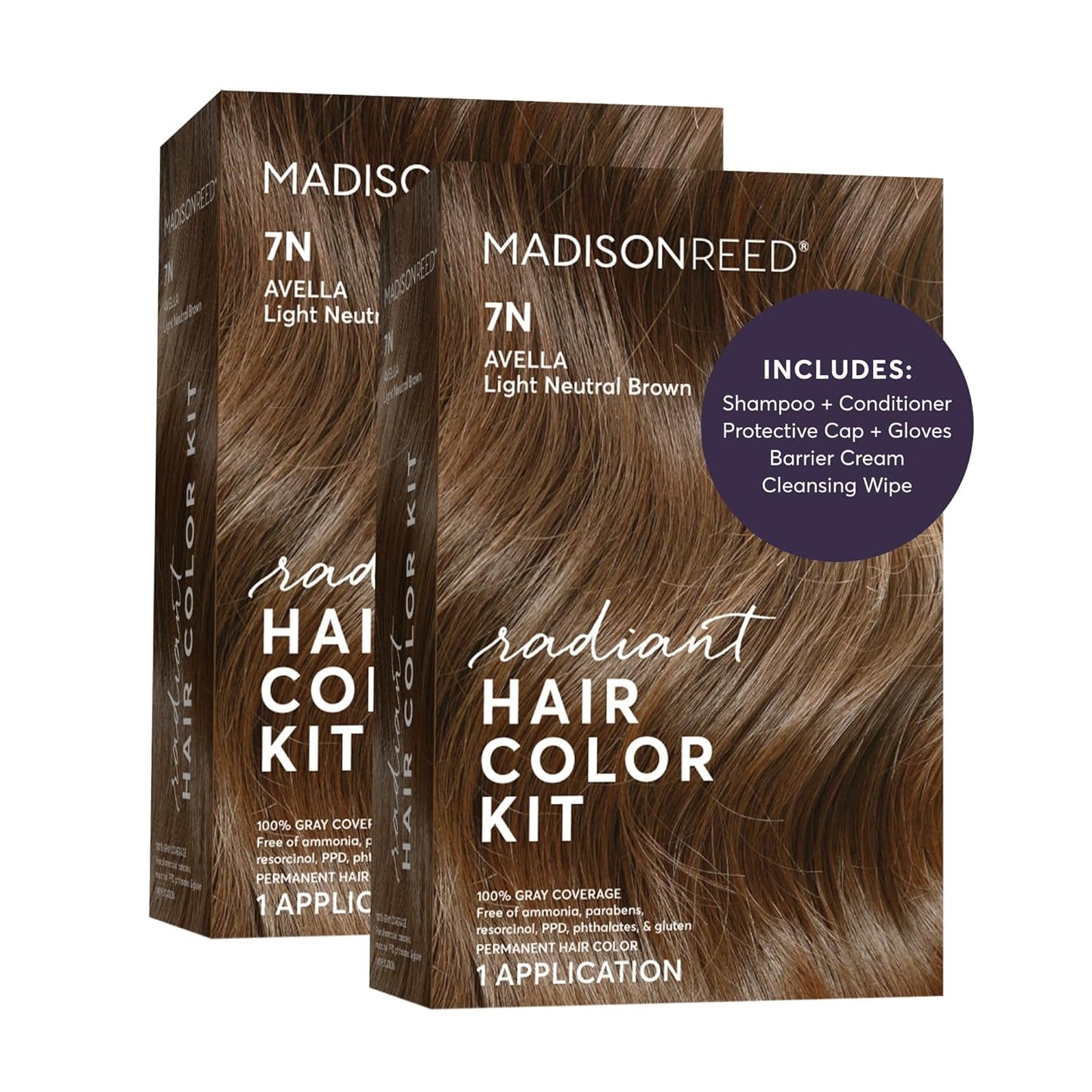 Madison Reed Radiant Hair Color Kit - 5RV Dark Garnet Red | Vivid Permanent Dye for Bold Color & Maximum Shine