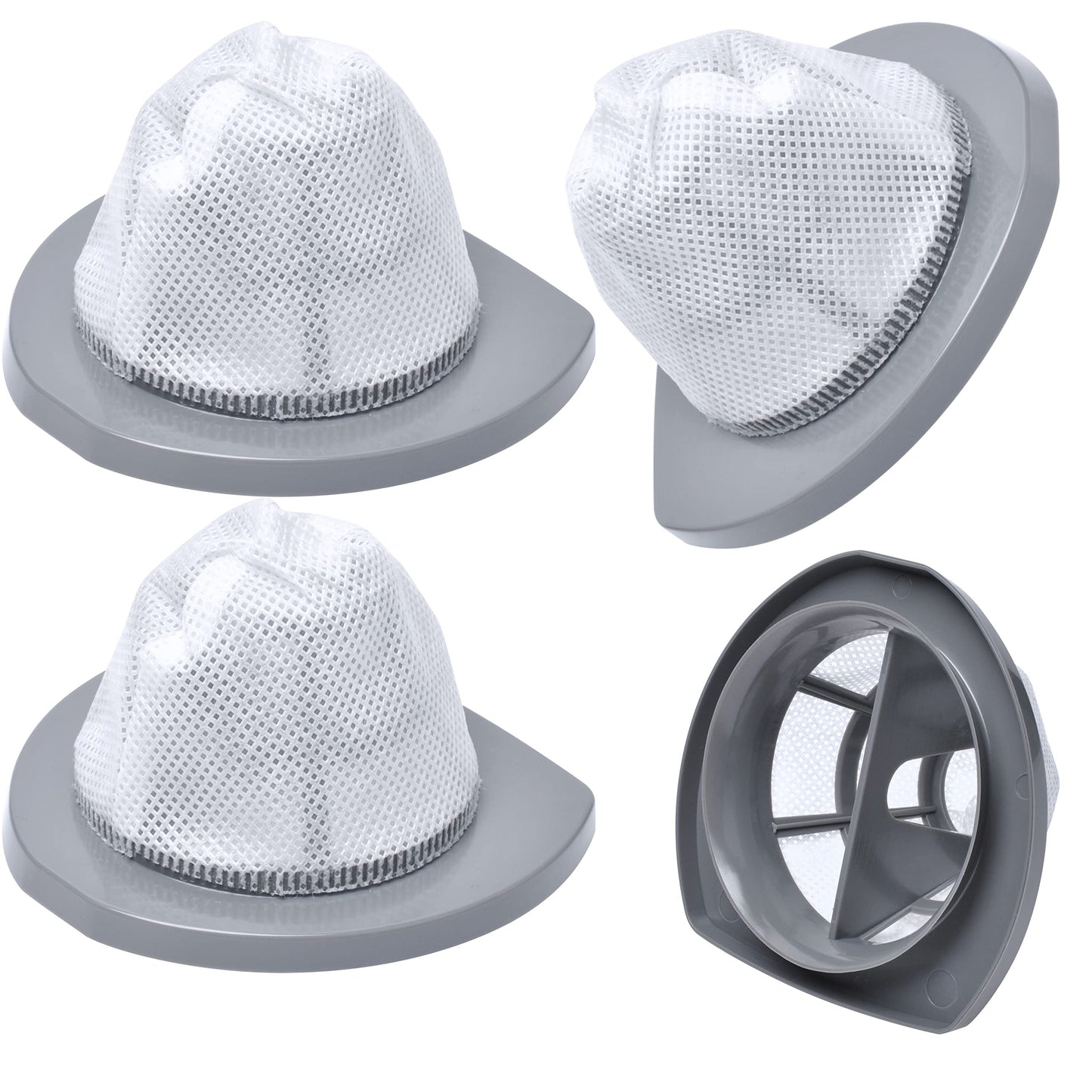 2033 Filter Replacement Compatible with Bissell Featherweight Stick Lightweight Bagless Vacuum 20331 20333 20334 20336 20339 2033M Series 1611508,Pack of 4