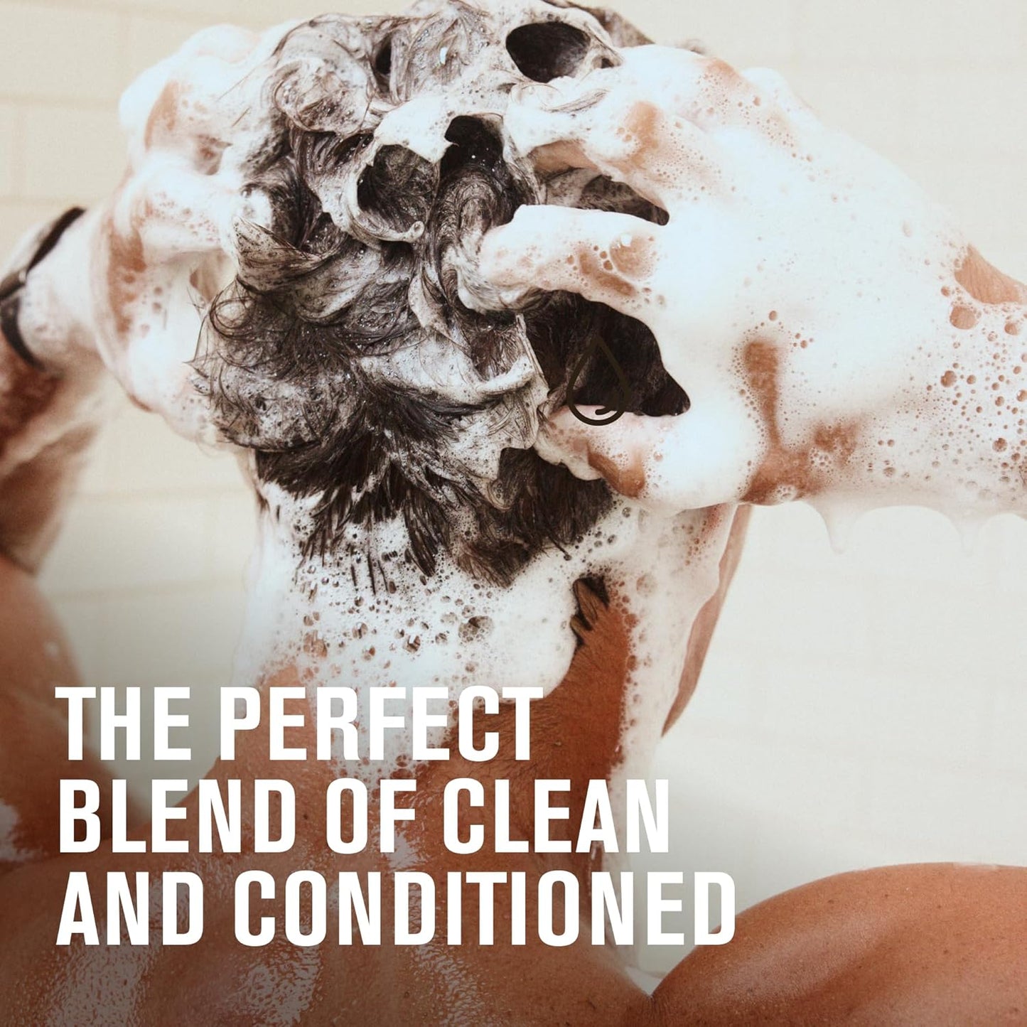 Every Man Jack 2-in-1 Shampoo & Conditioner for Men - Nourishing Amber & Sandalwood | Cruelty-Free | 24oz