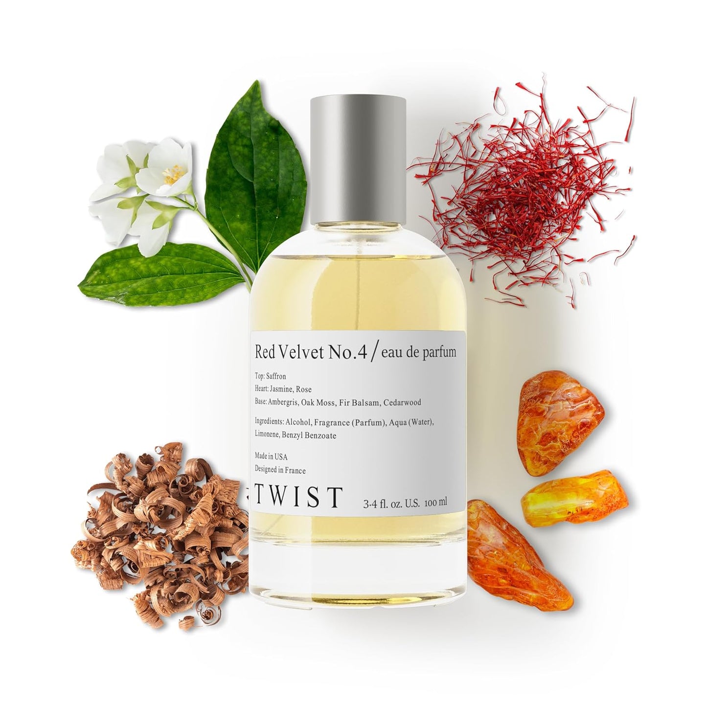 Eau De Parfum Inspired by Burberry Her - Long-Lasting Strawberry & Vanilla Fragrance Spray | 100 ml | Vegan & Clean Ingredients