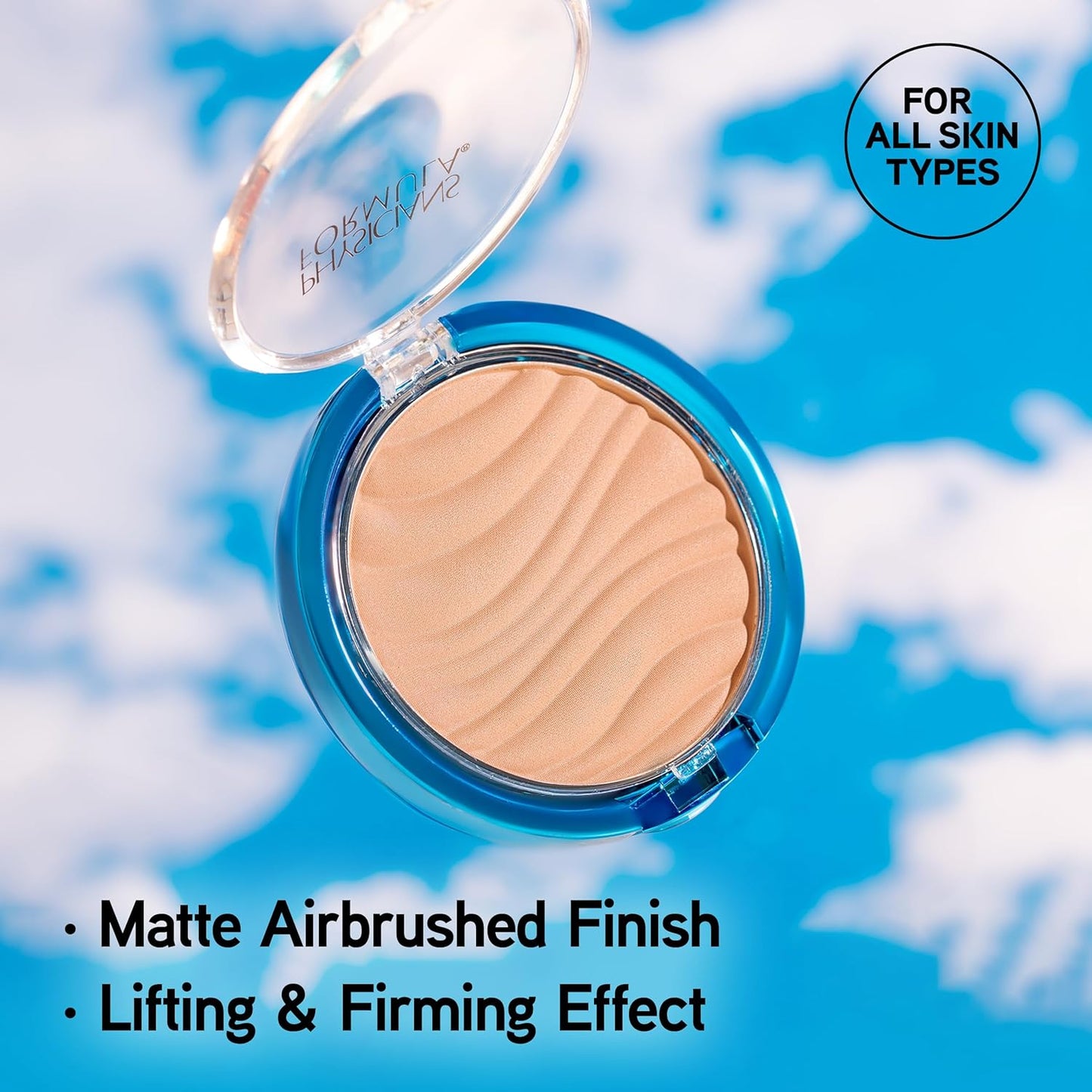 Physicians Formula Mineral Wear - Talc-Free Airbrushing Pressed Powder for Sensitive Skin | Full Coverage, Translucent