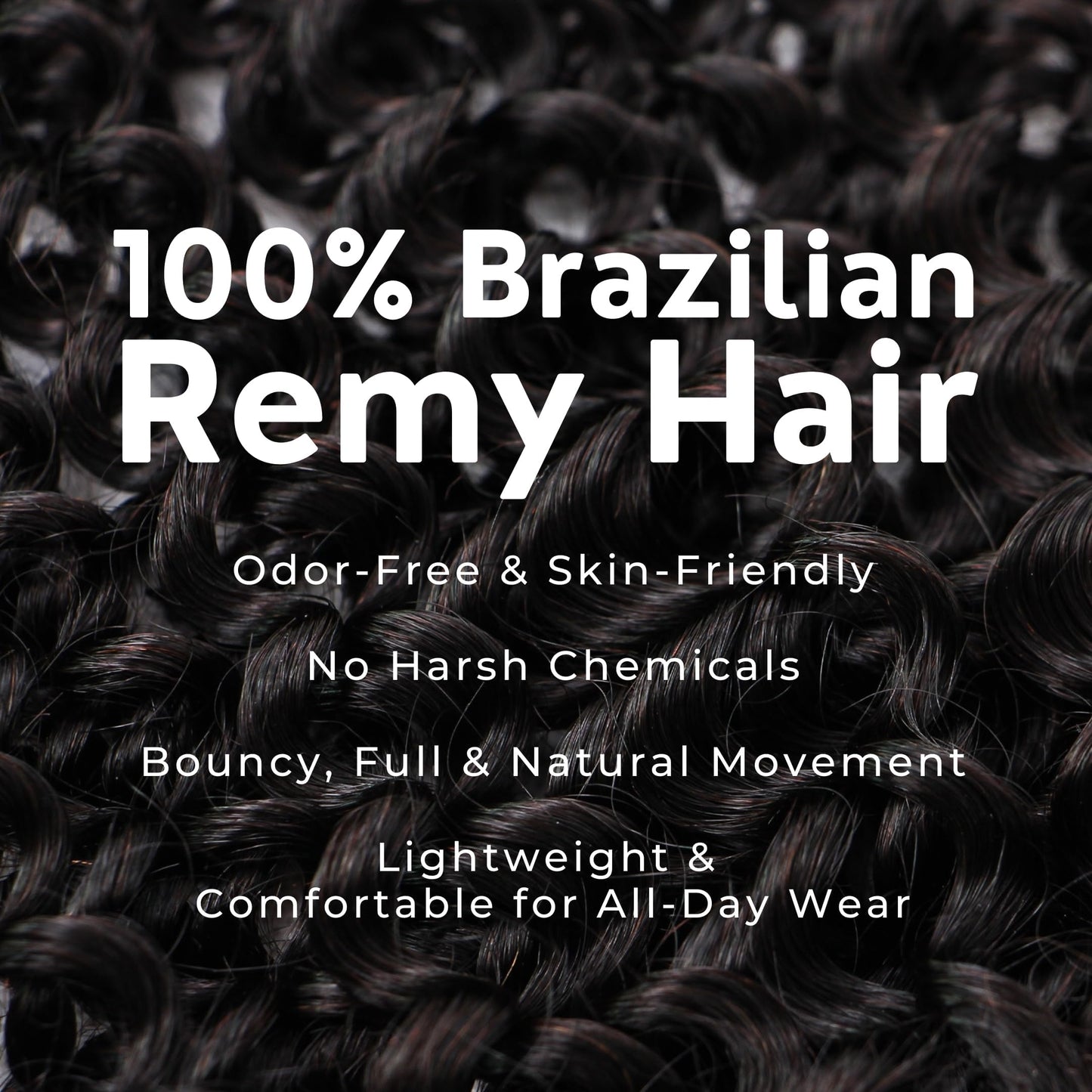 SIYUSI Kinky Curly Clip In Hair Extensions, 3C 4A 100% Brazilian Remy Human Hair Clip Ins, Invisible & Scalp-Friendly, Natural Black Color, 3.52oz, 7Pcs 18 Inch