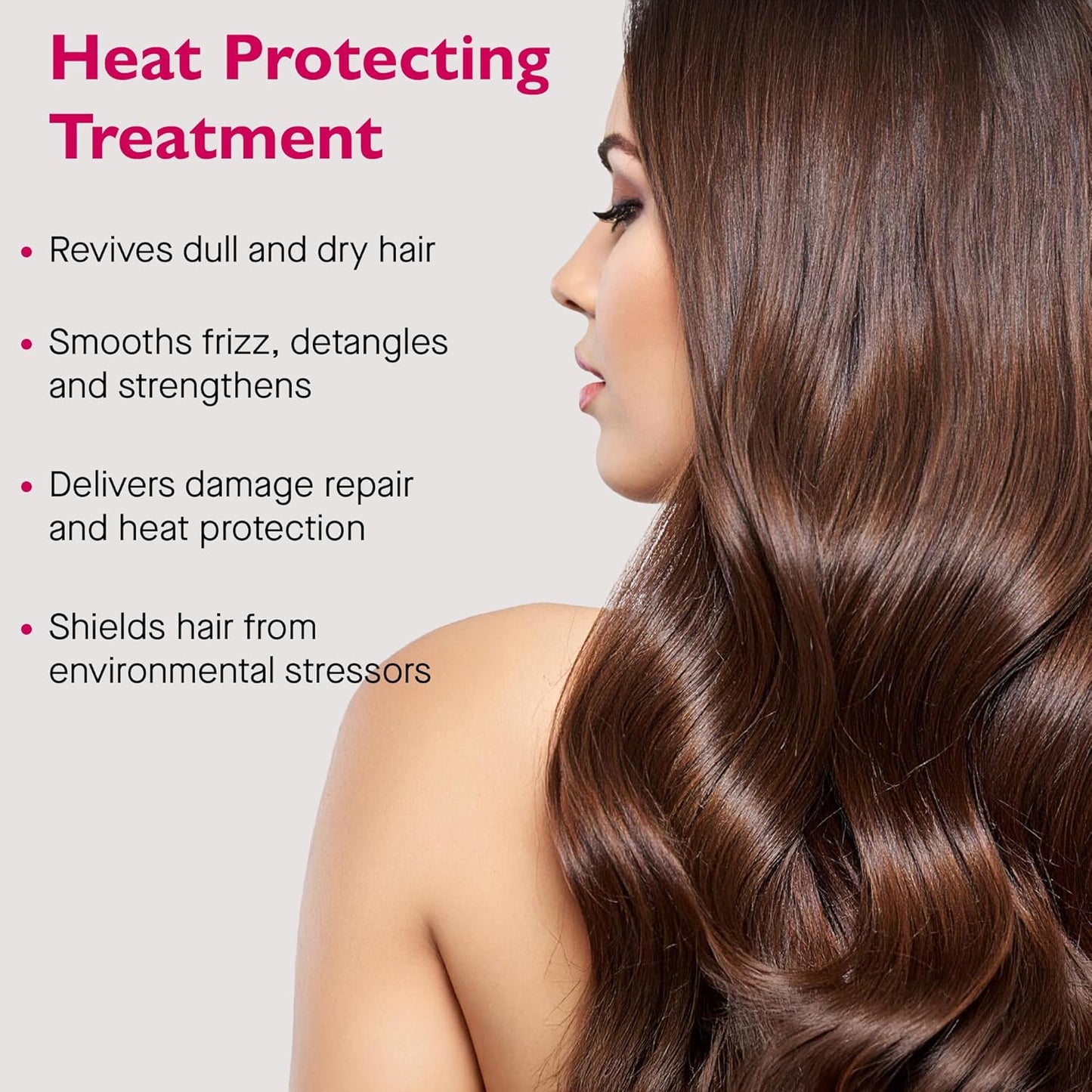 Leave-In Conditioner Spray - 12 Benefits for Salon-Quality Repair & Shine | Heat Protection & Anti-Frizz, 6 Fl Oz