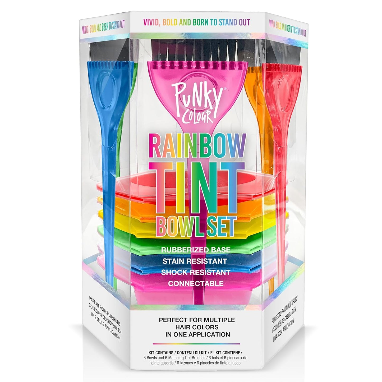 Hair Bleach Kit - Complete Hair Coloring Tools with Dye Bowl, Brush, Gloves & Clips | Perfect for DIY Hair Dyeing