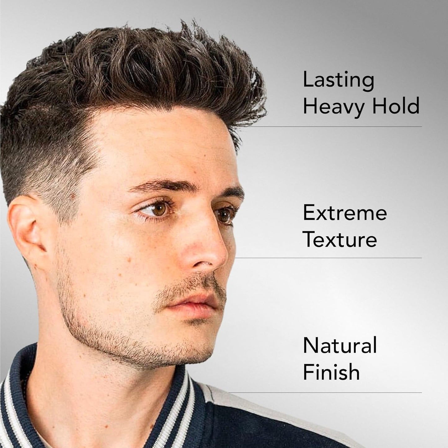 Blumaan Heavy Hold Clay | Men's Extra Strong Hair Clay for Texture & Volume - 2.5 oz, Natural Matte Finish