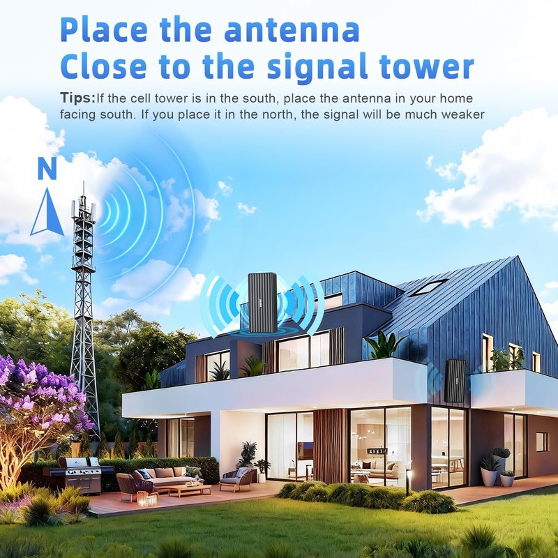 TV Antenna for HD Smart TV Indoor,1000+ Miles Range Digital Outdoor TV Antenna for Free Local Channels, Supports 8K/4K/1080P,33ft Coax Cable(Noir)