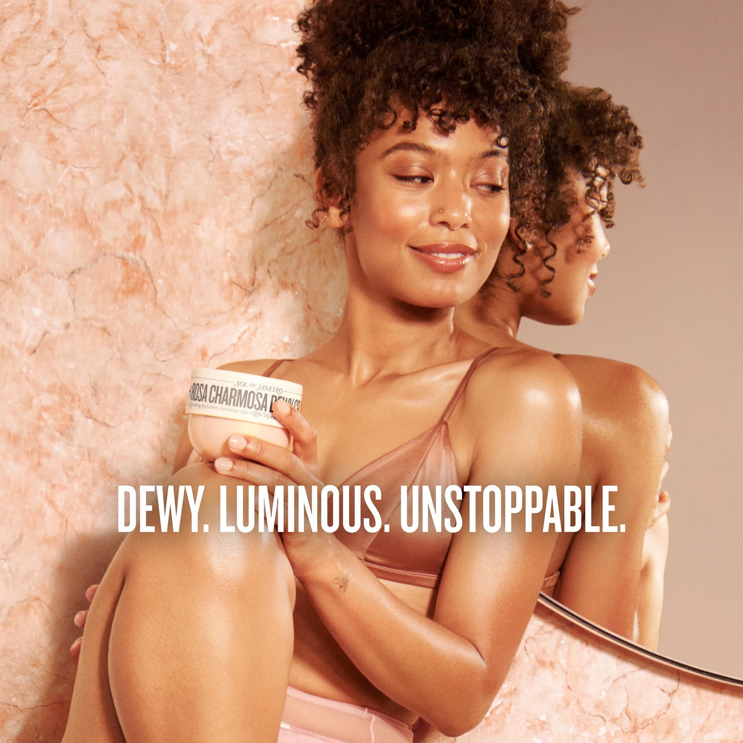 Sol de Janeiro Rosa Charmosa Dewy Body Cream & Cheirosa Perfume Mist Duo