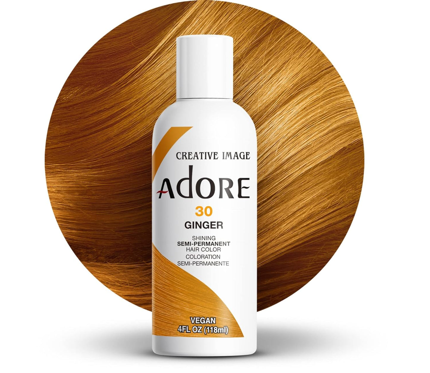 Adore Semi Permanent Hair Color - Mystic Grey | Vegan, Ammonia-Free Hair Dye | 4 Fl Oz