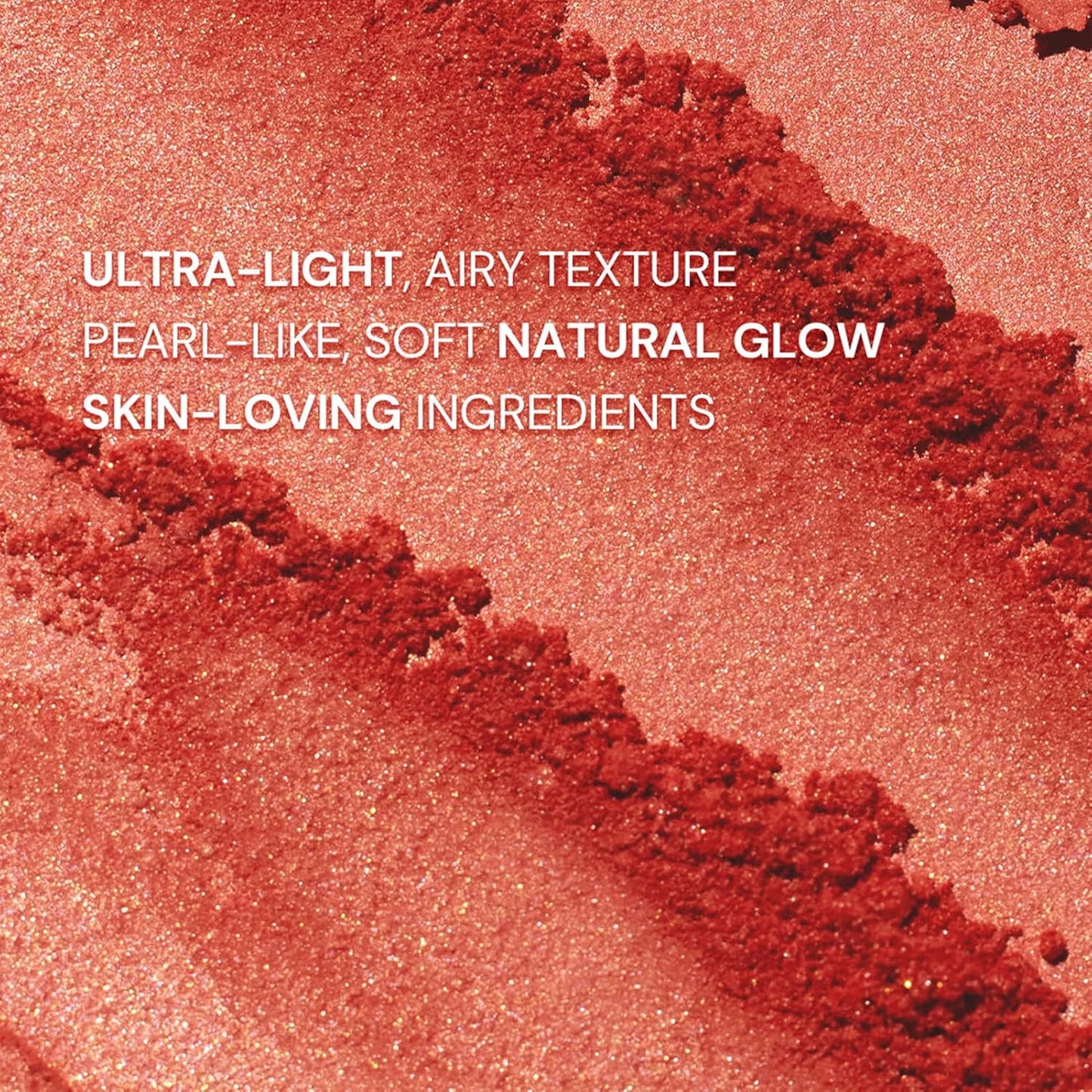 Silk Satin Blush - Shimmery Peach Pink Powder for Cheeks | Buildable, Long-Lasting Makeup, 0.18 Oz (03 Coral Seashell)