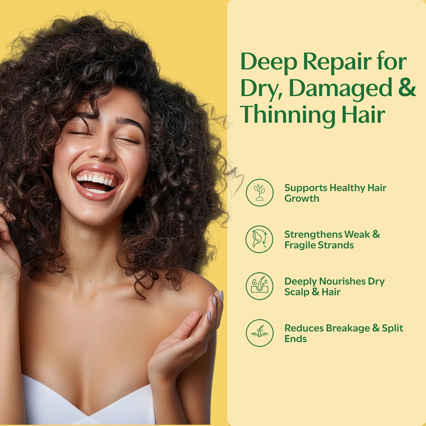 Dersie 100% Raw Batana Oil Paste – Unrefined Batana Butter for Hair Growth & Thinning Hair – Deep Scalp & Hair Care for Dry, Damaged, High Porosity & Thin Hair – Authentic Batana from Honduras (4 oz)