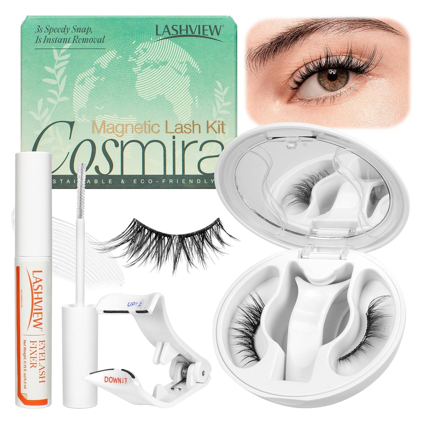 3D Microblading Eyebrow Pen - Waterproof & Smudge-Proof Natural Brow Definer | 2 Pack, Light Brown