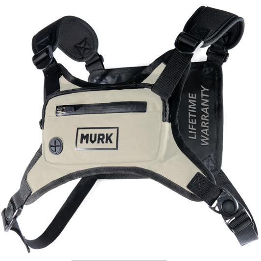 MVRK Water Resistant Running Vest Chest Pack, Phone Holder for Running, Lightweight Training Pack with Extra Storage & Reflective Detail