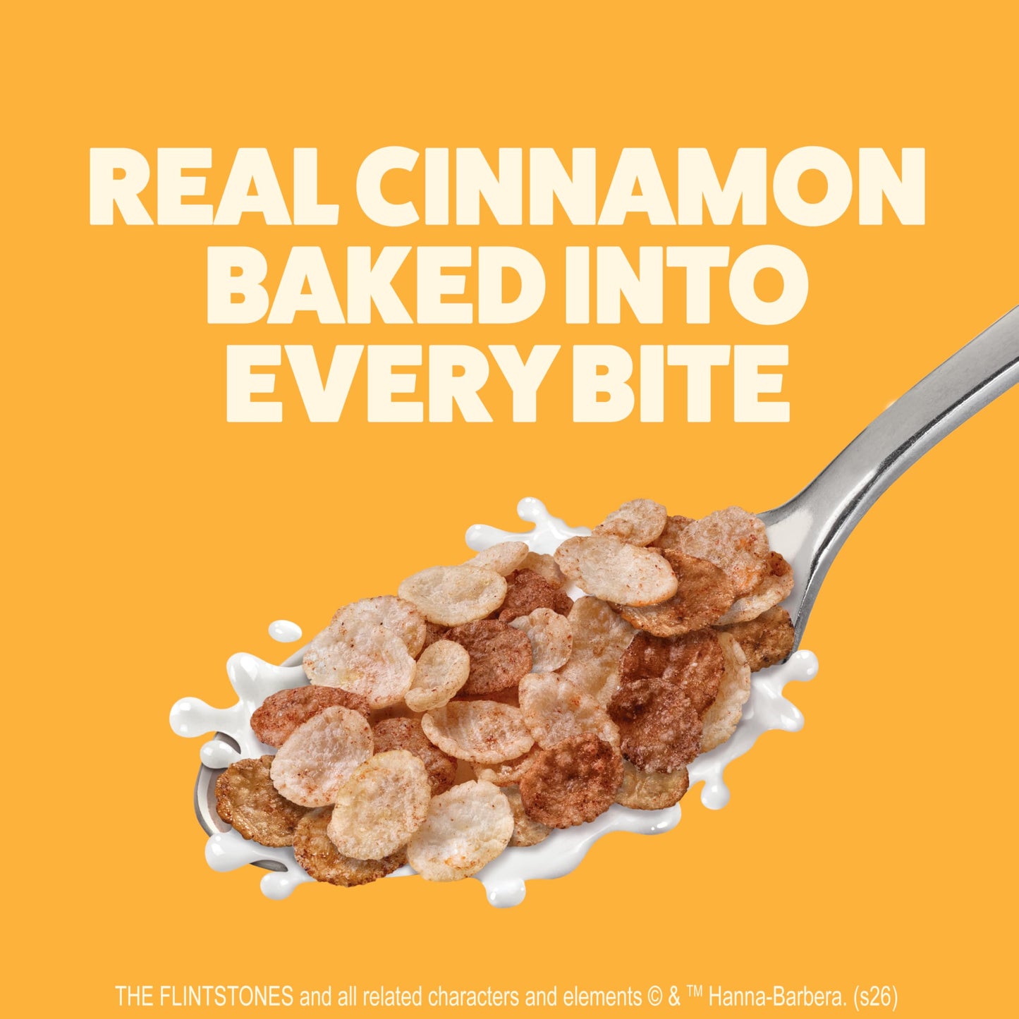 Cinnamon PEBBLES Breakfast Cereal for Kids, Gluten Free, Made with Sweetened Puffed Rice, Family Size, 19.5 oz