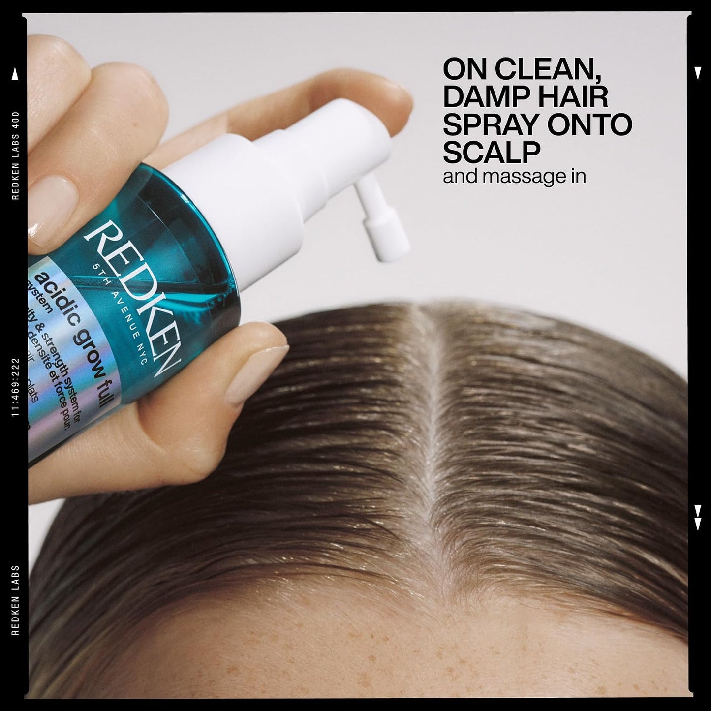 Redken Acidic Grow Full System Scalp & Hair Serum - Lightweight Leave-In Treatment for Thicker, Healthier Hair | With Azelaic Acid