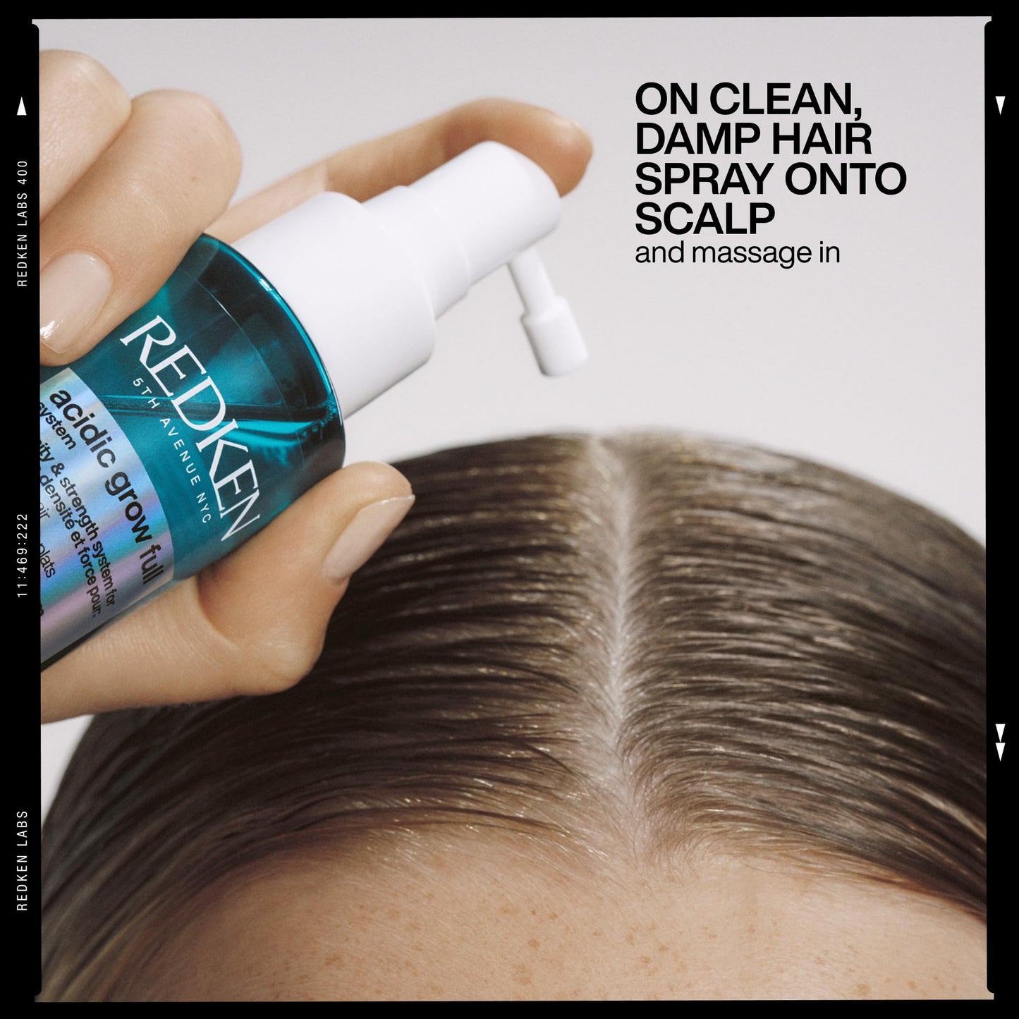 Redken Acidic Grow Full System Scalp & Hair Serum - Lightweight Leave-In Treatment for Rebalanced, Healthy-Looking Scalp and Fuller, Thicker Hair, With Azelaic Acid, 3.4 Fl Oz