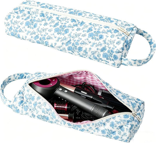 Hair Tools Organizer Bag - Portable Travel Case for Curling Irons, Flat Irons & Hair Dryers | Essential Haircare Accessories