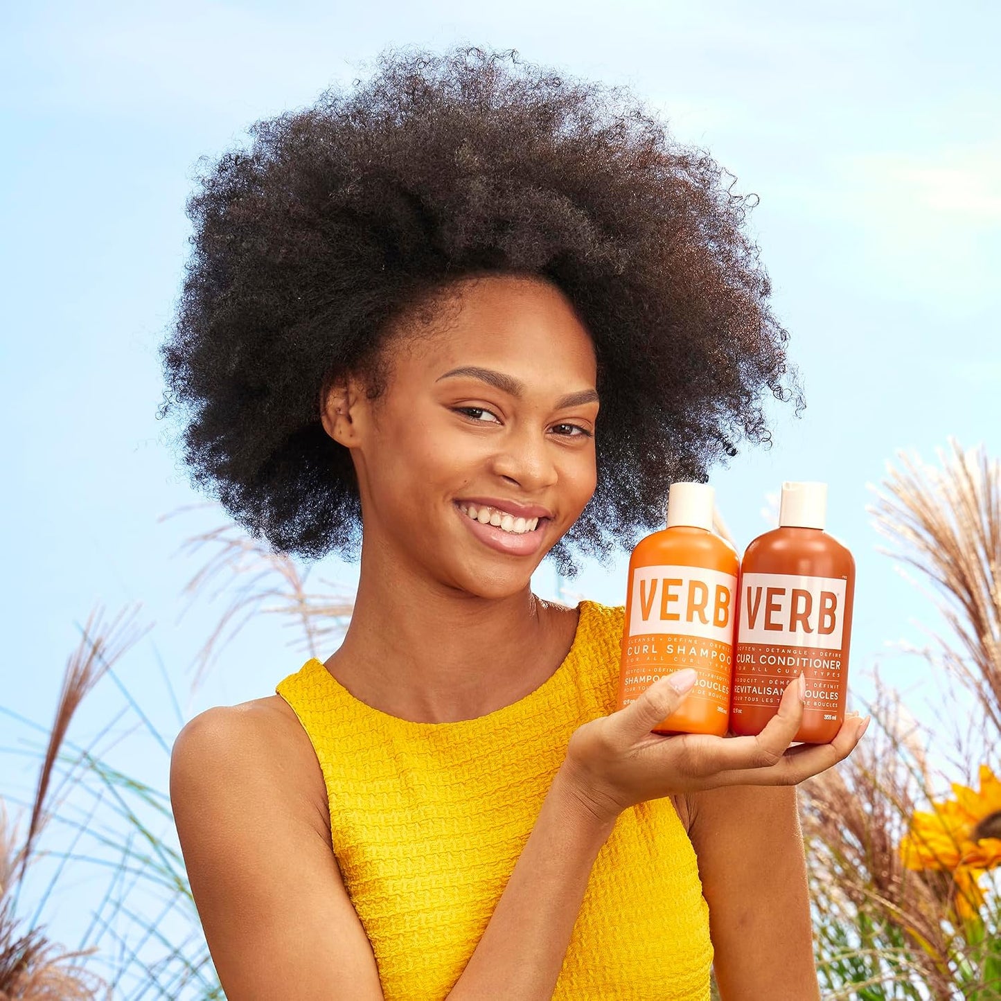 Curl Shampoo & Conditioner Duo - Vegan Frizz Control & Definition | Paraben-Free, Sulfate-Free