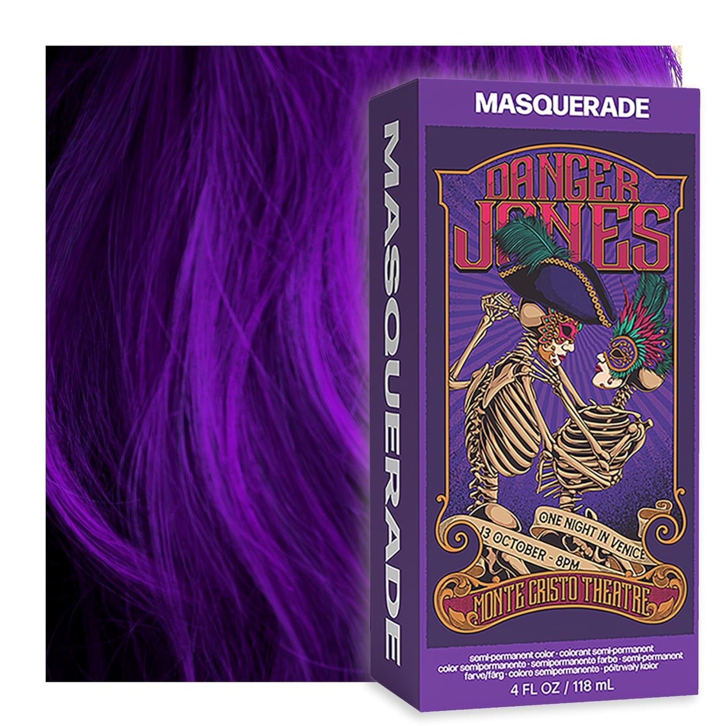 Adrenaline Neon Green Semi-Permanent Hair Color - Vibrant, Long-Lasting Formula
