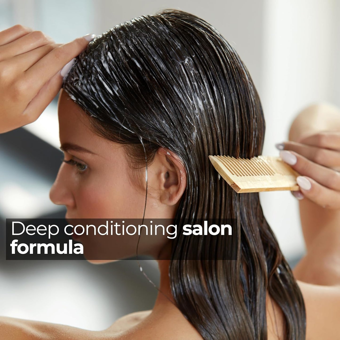 Kerazon Professional Hair Mask - Anti-Frizz Keratin Treatment for Deep Hydration | Moisturizing Care for Dry, Damaged Hair
