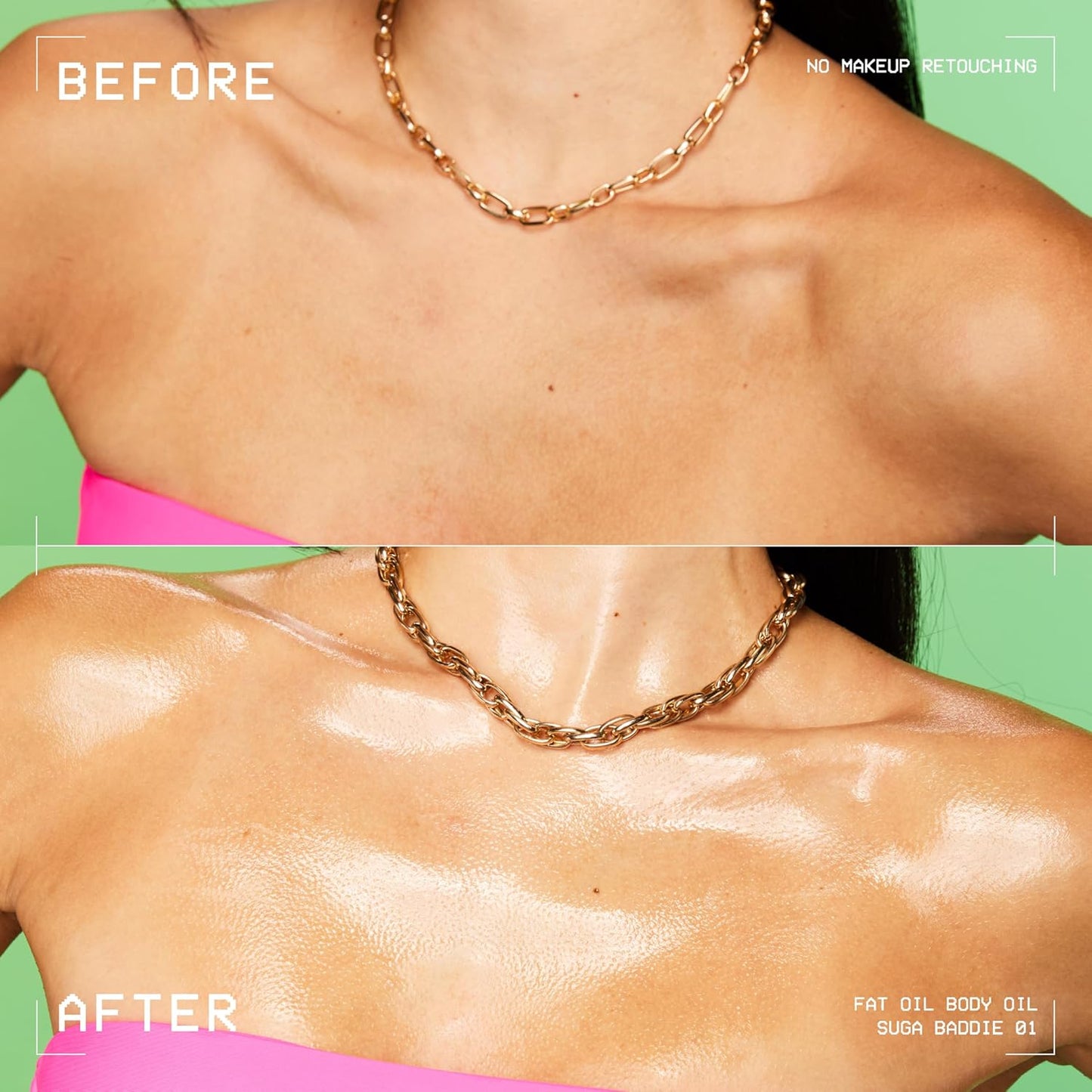 NYX Fat Oil Body Oil - Vanilla Scented Moisturizer with Vitamin E | 24HR Hydration & Glossy Finish