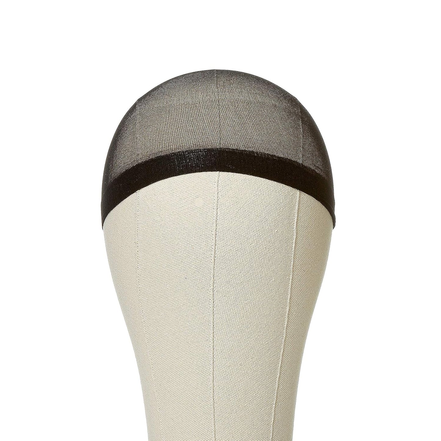 Jumbo Wig Caps - 2PCS Black Stocking Caps for Comfortable Fit