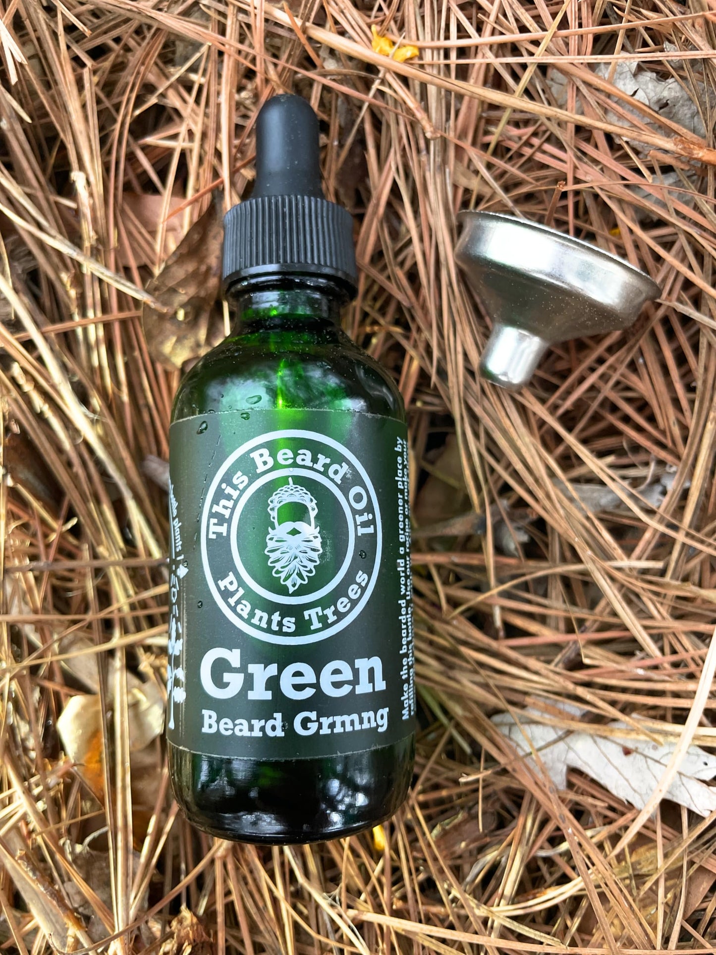 Scotch Pine Beard Oil – Natural Men’s Beard Oil with Hempseed, Jojoba, Meadowfoam & Coconut Oils – Beard Softener, Strengthens, Moisturizes & Conditioner – By GreenBeard Grmng (Scotch Pine, 1 Pack)
