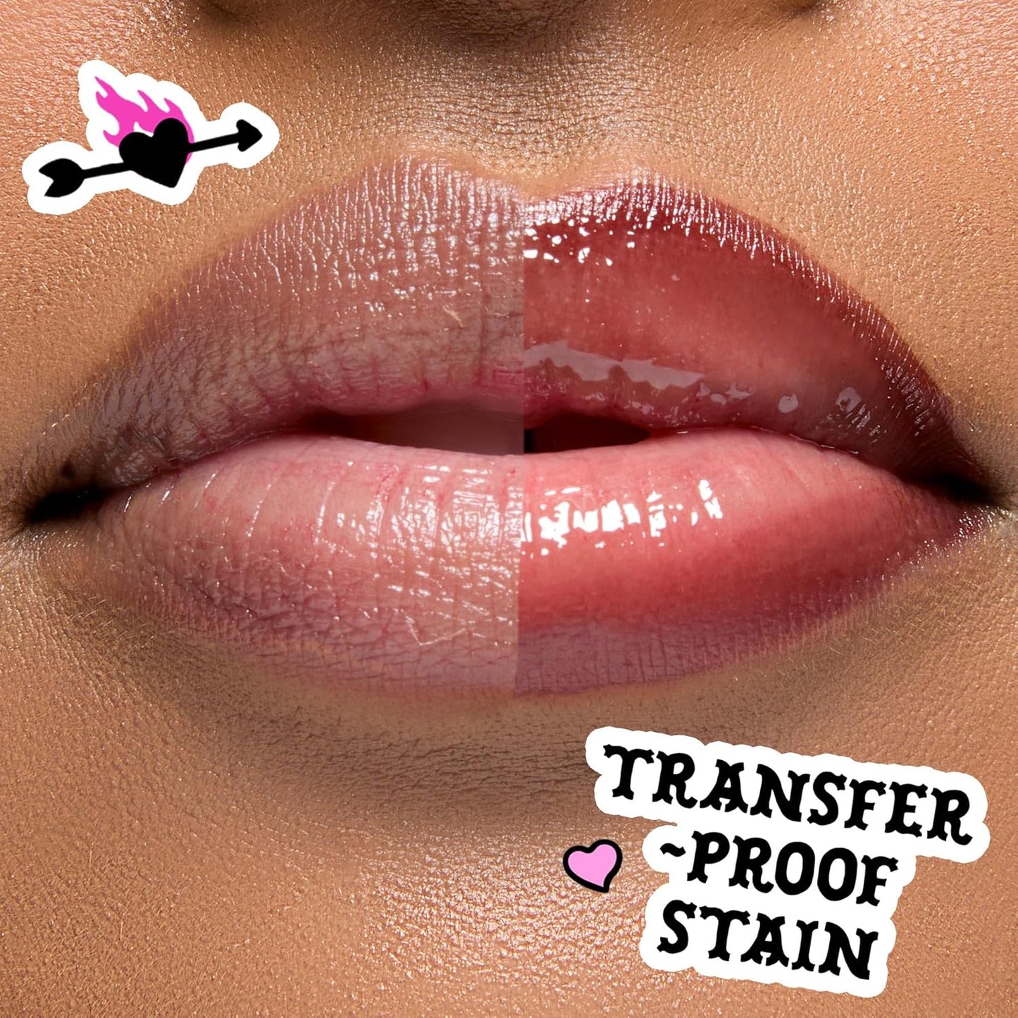 Tarte Maracuja Juicy Lip Tattoo - Transfer Proof Lip Stain & Nourishing Gloss Combo | Vegan, Hyaluronic Acid, 2 in 1