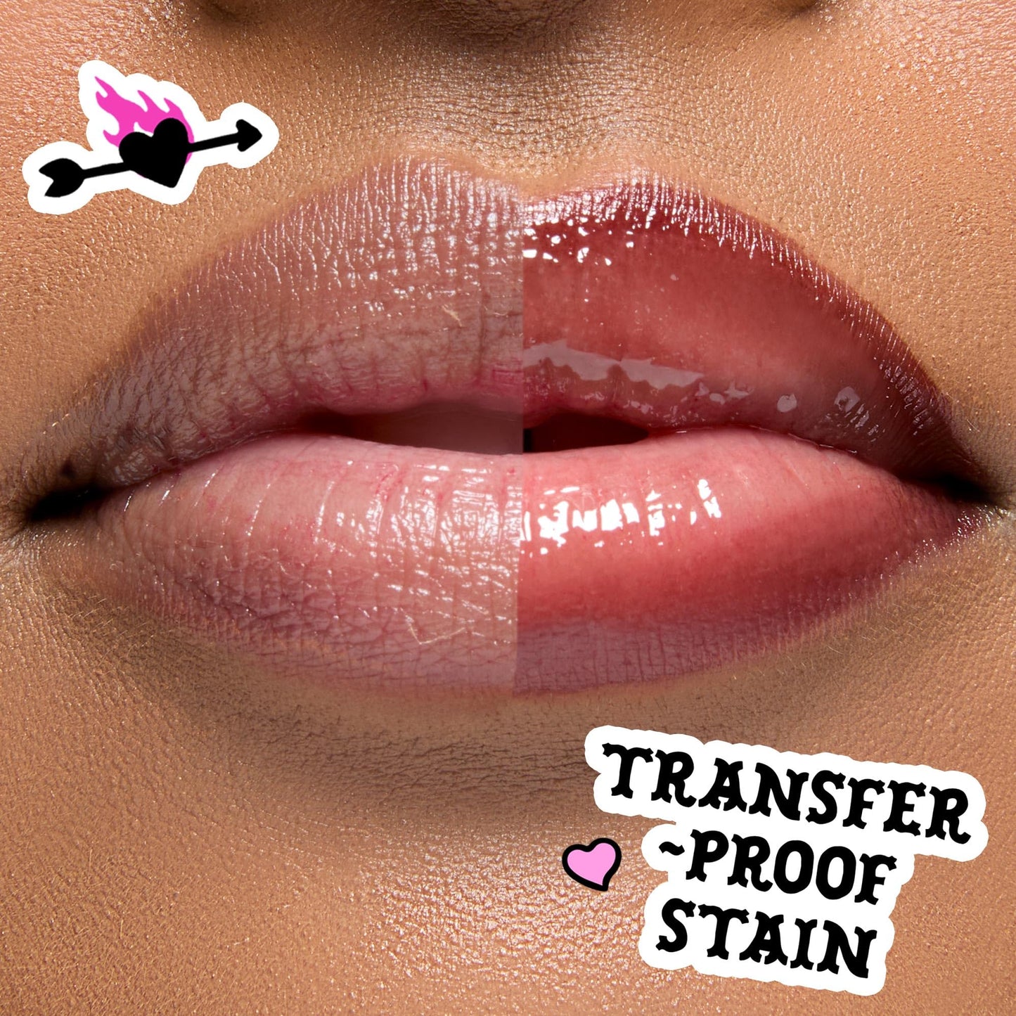 tarte maracuja juicy lip tattoo – Transfer Proof Lip Stain Tint & Nourishing Gloss Combo, 2 in 1 Lipgloss Makeup with Hyaluronic Acid and Vitamin E, Vegan & Cruelty-Free, full size, honeysuckle
