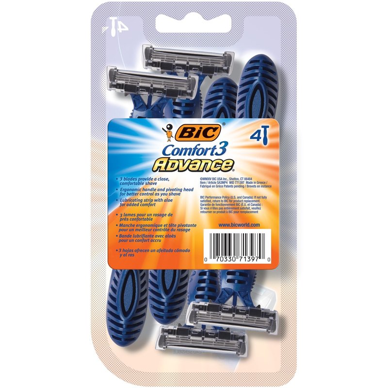BIC C3 ADV FOR MEN 4CT 4