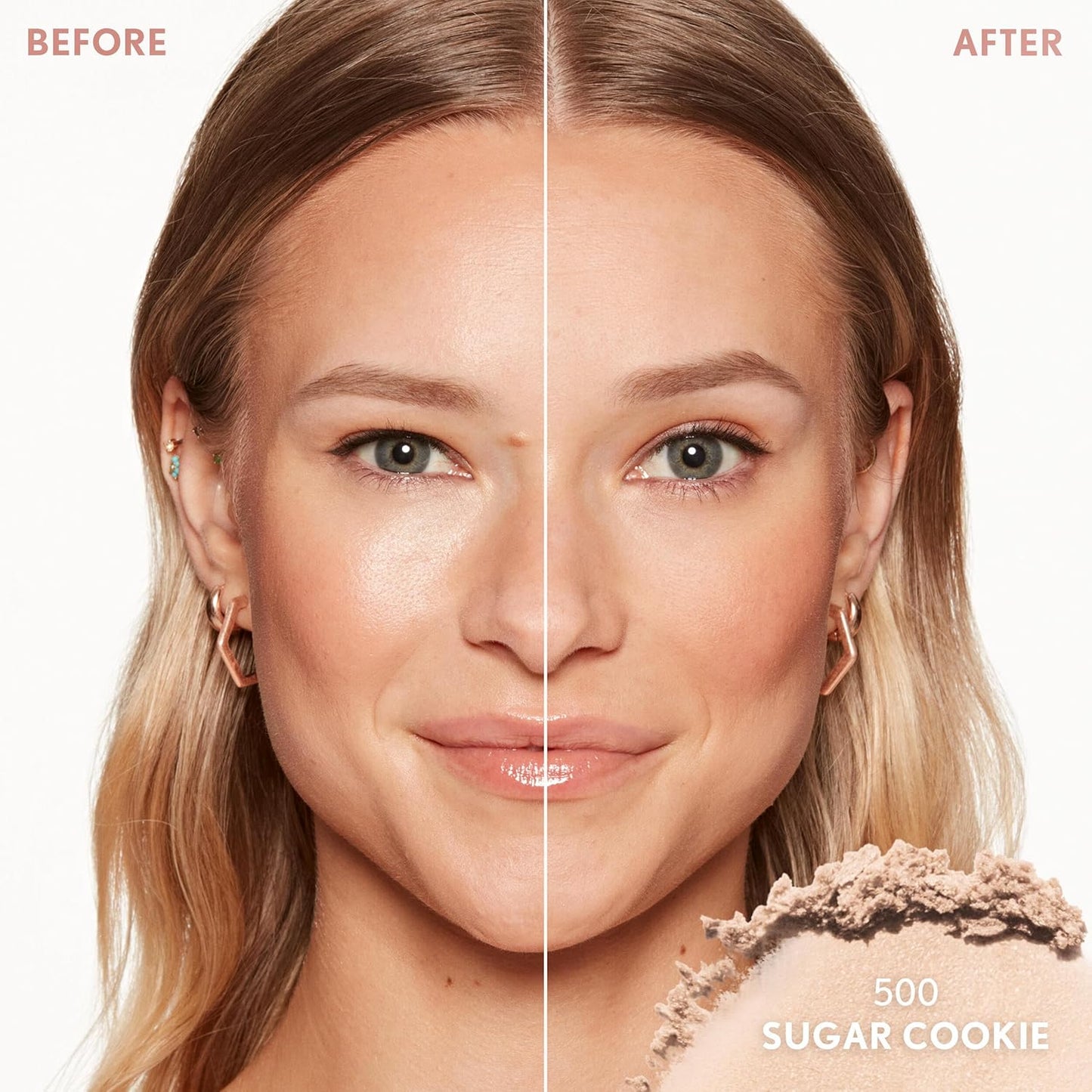 COVERGIRL TruBlend Skin Enhancer - Baked Luminous Face Powder with Hyaluronic Acid | 500 Sugar Cookie