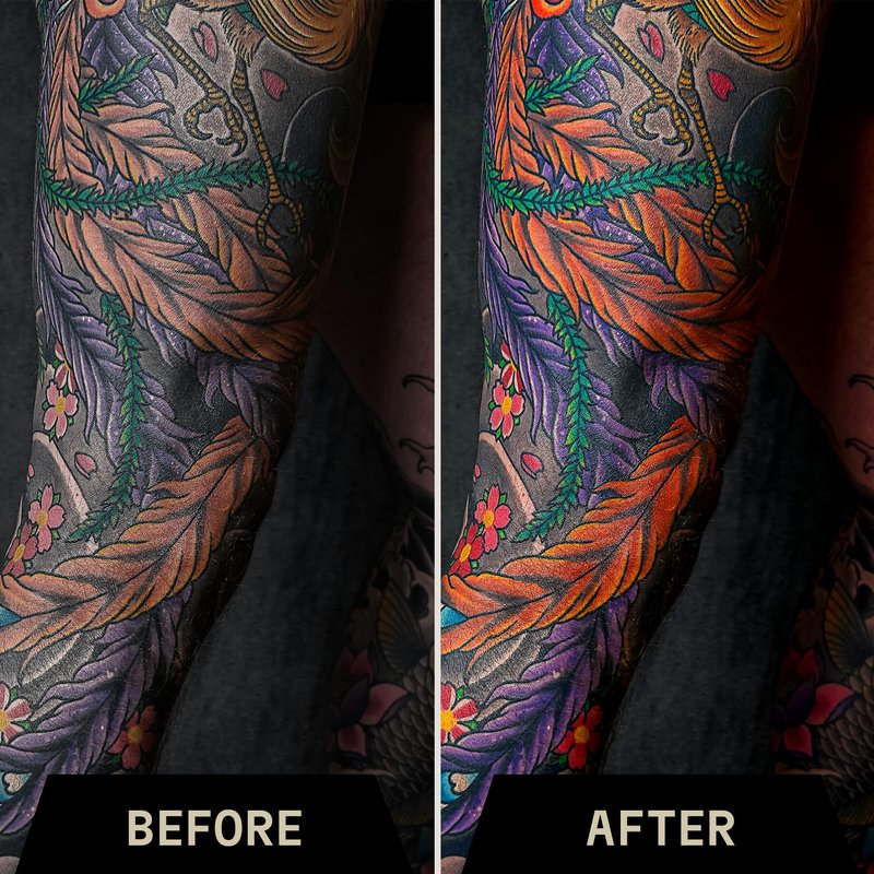 Striking Viking Tattoo Aftercare Balm - 3.5 Oz, Vanilla - Dual-Use Beard Balm for Grooming - Soothes Itch Relief & Hydration