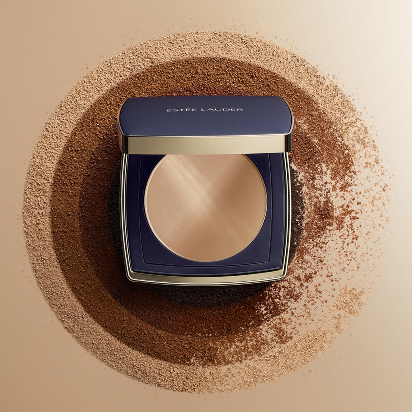 Estée Lauder Double Wear 12-Hour Stay-in-Place Matte Face Powder Foundation | Controls Oil & Shine, 0.39 Ounce, 2N1 Desert Beige