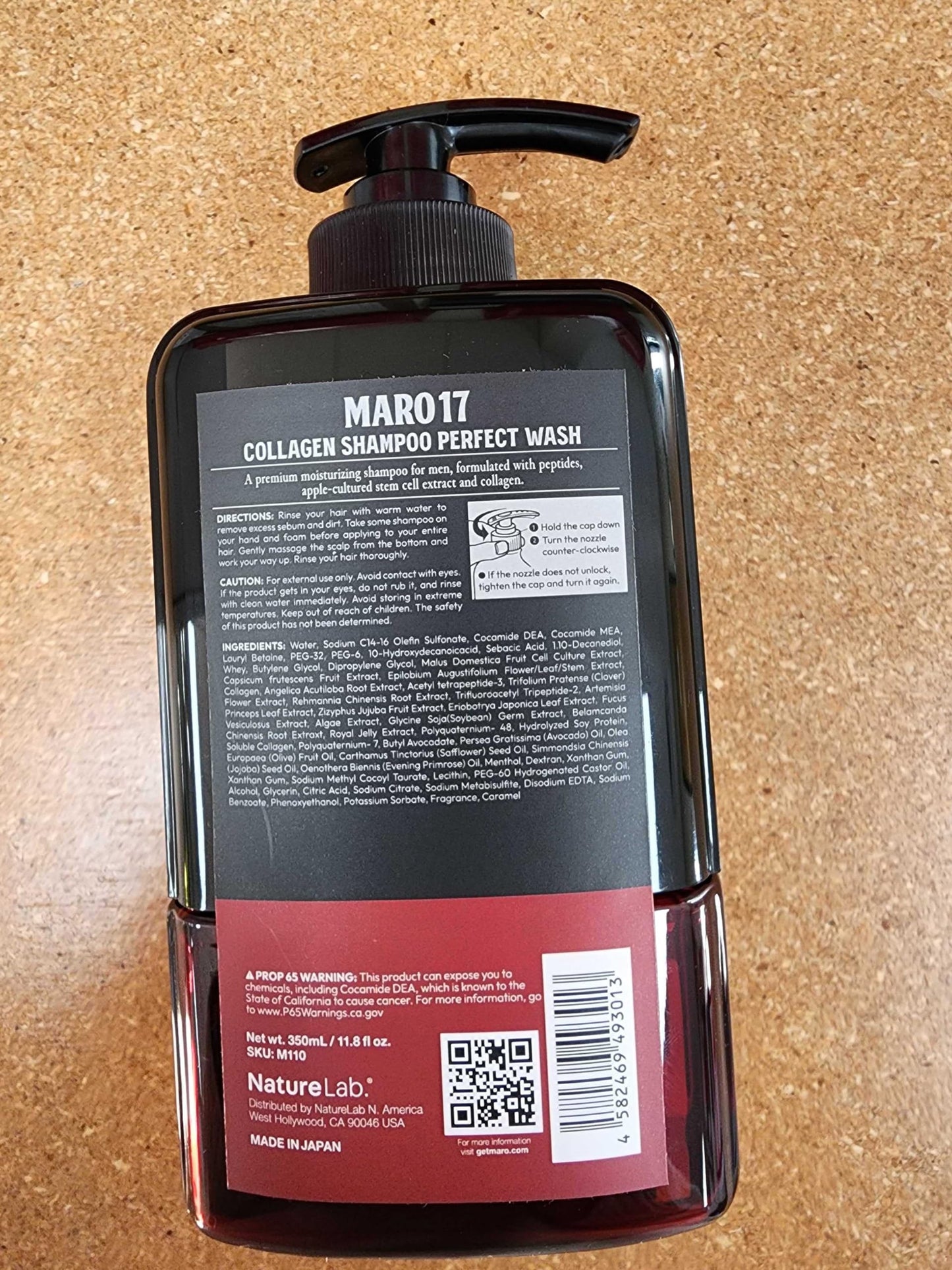 ＭＡＲＯ１７ MARO17 Collagen Shampoo Perfect Wash & Conditioner Duo
