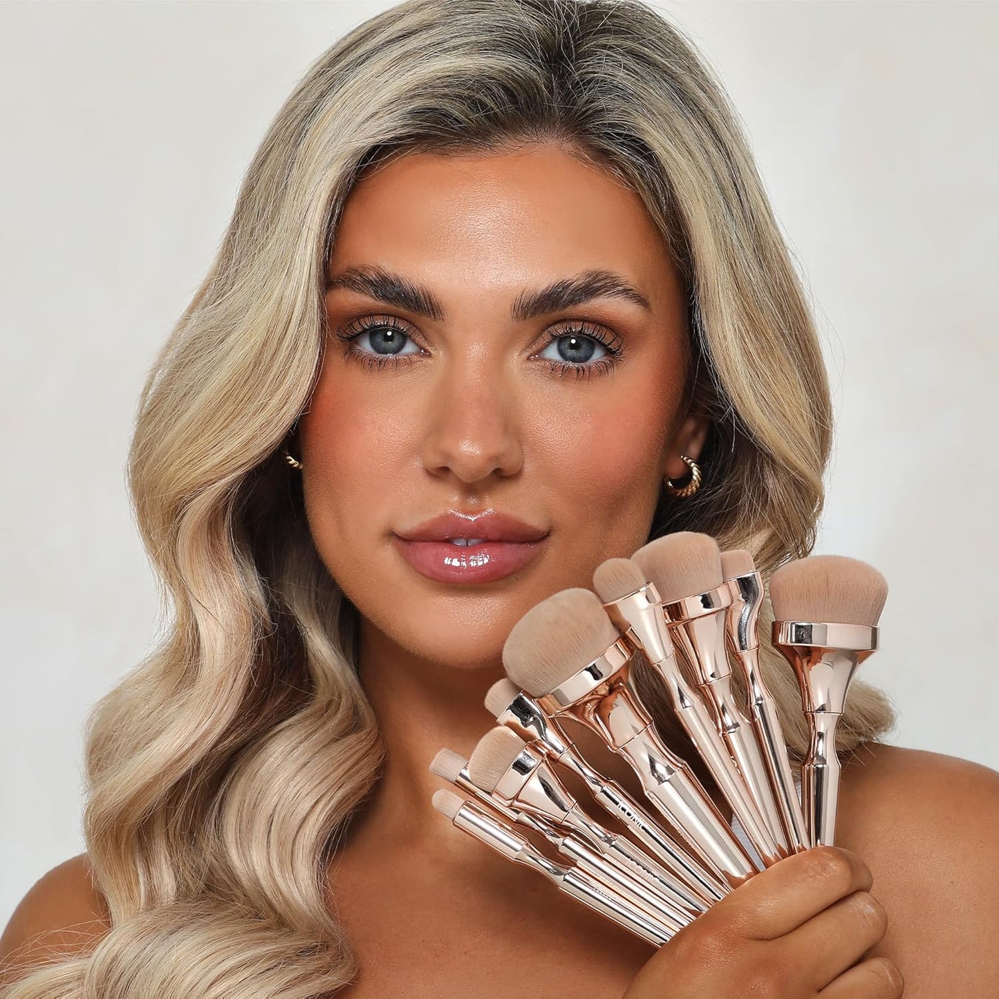 HD Blend Brush Set - Luxury Synthetic Makeup Brushes for Flawless Application | Vegan-Friendly, Perfect for Buffing & Blending