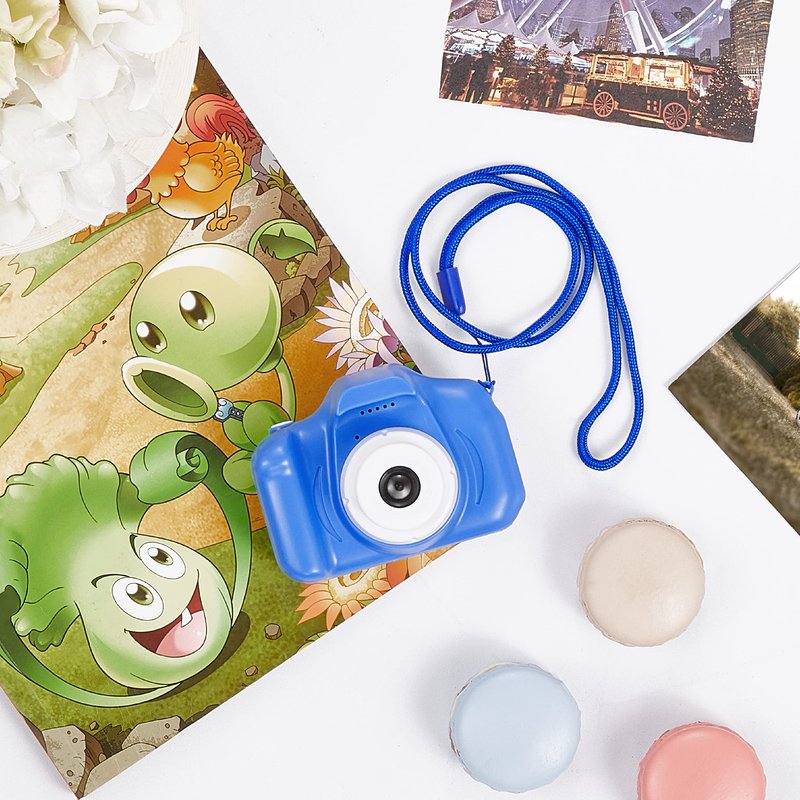 Vivitar Kidzcam Camera - 12 MP HD & Video, Blue, Kids 5+ Gift
