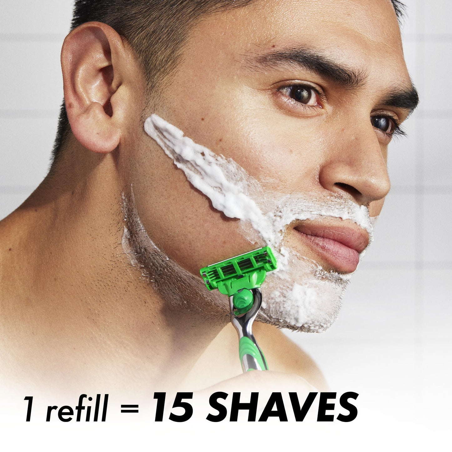 Gillette Mach3 Sensitive Shaving Razor for Men, 1 Handle and 5 Blade Refills, for Sensitive Skin