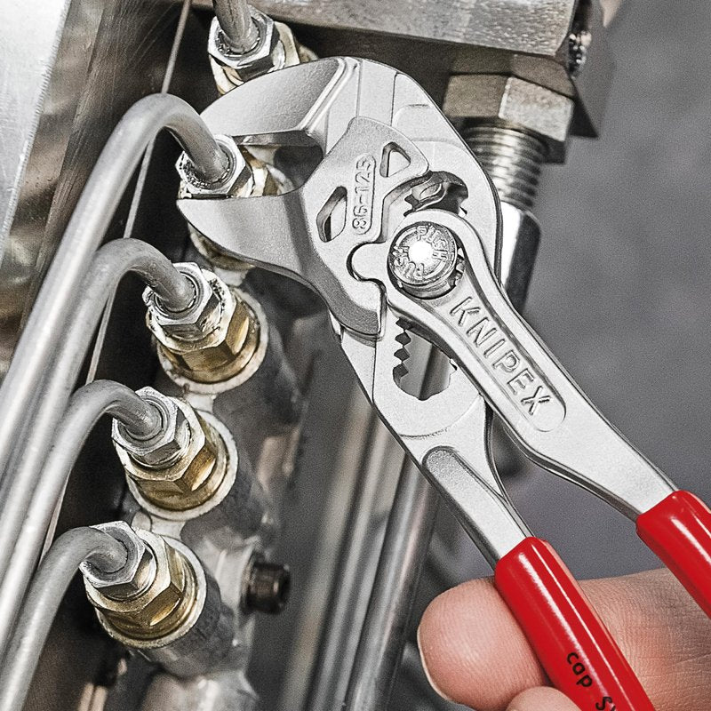 KNIPEX Tools 86 03 125, 5-Inch Mini Pliers Wrench