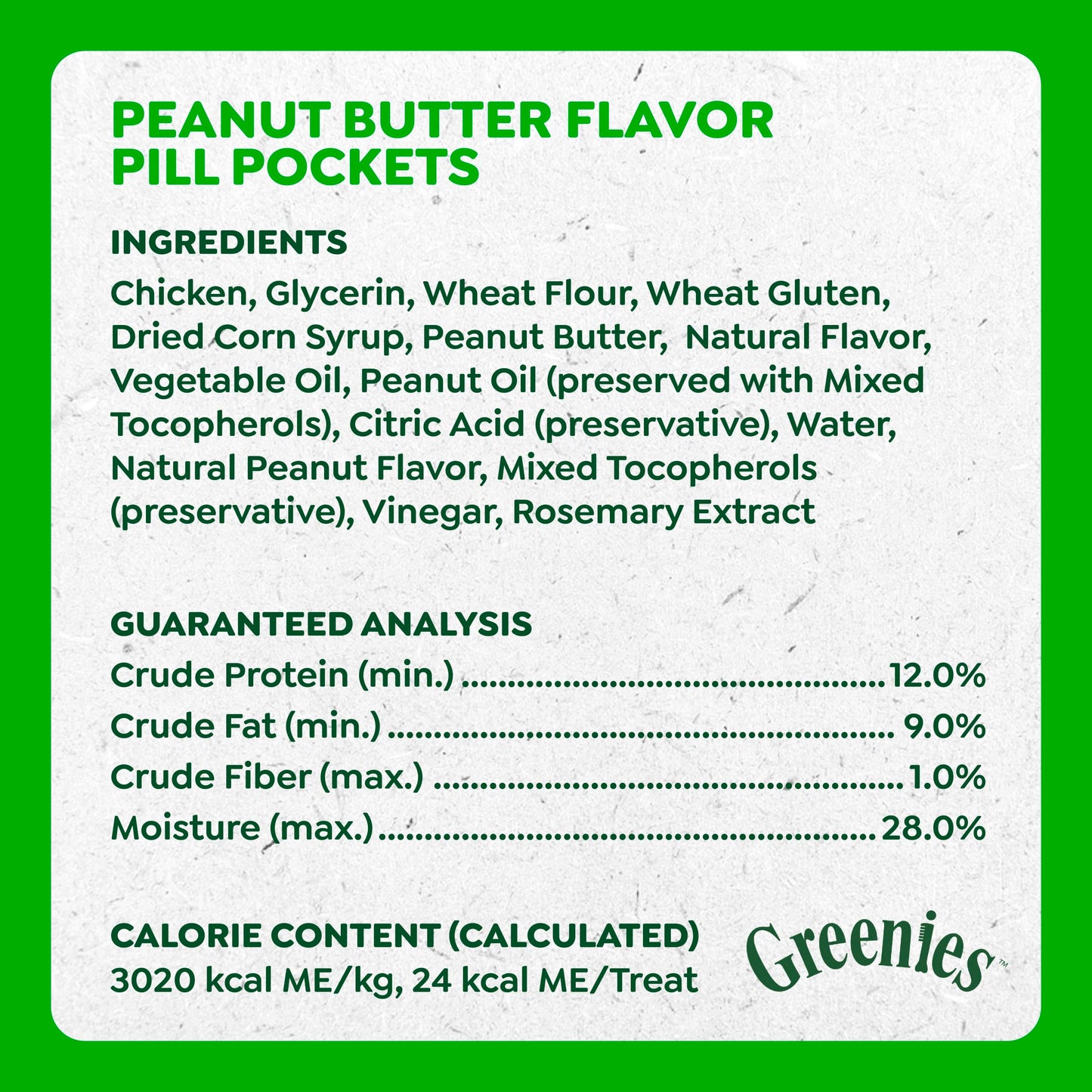 Greenies Pill Pockets for Dogs Large Size, Dog Treat Pouch for Capsule Medication, Peanut Butter Flavor, 15.8 oz. Pouch