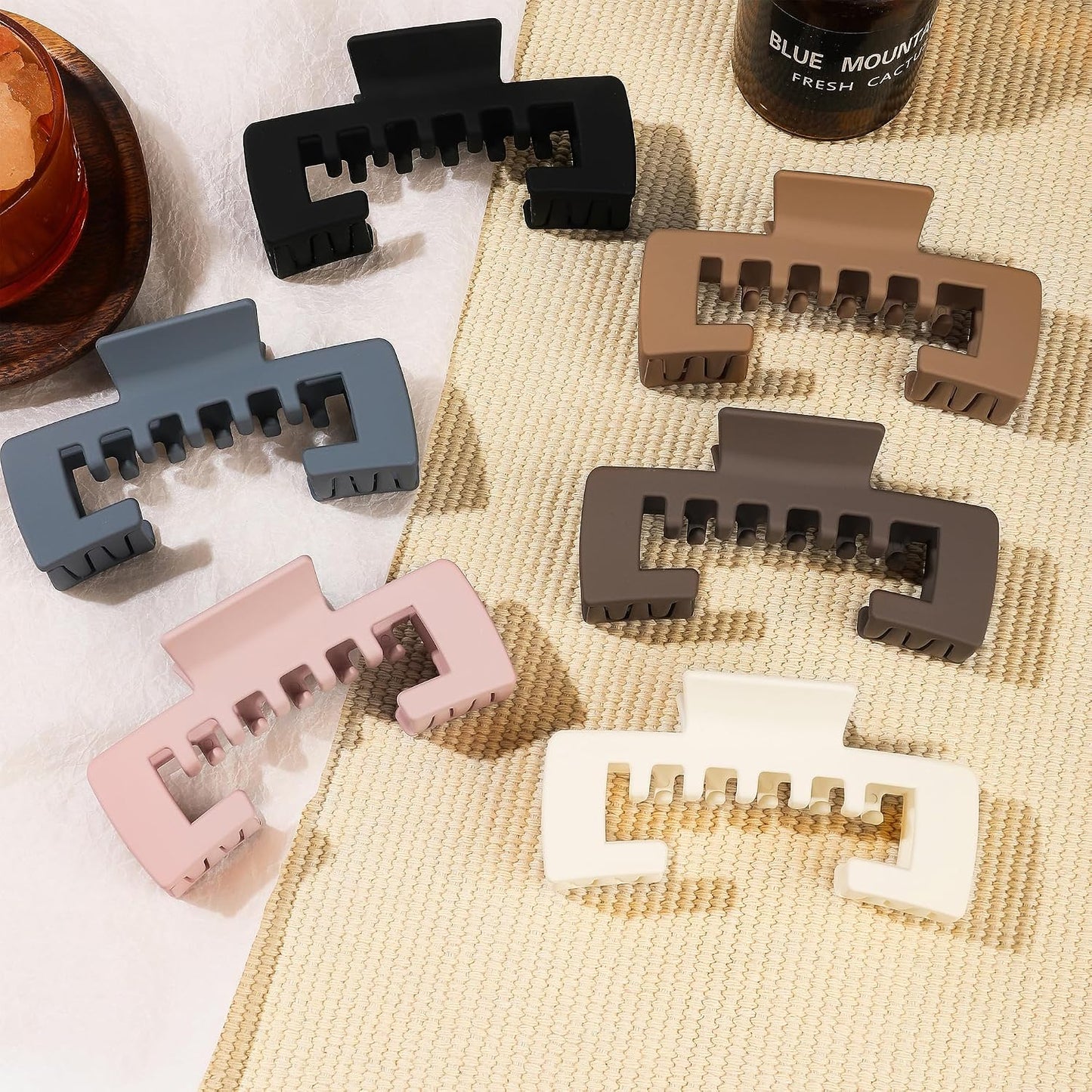 Hair Claw Clips for Women - Perfect for Baseball Caps & Trucker Hats | Stylish & Functional