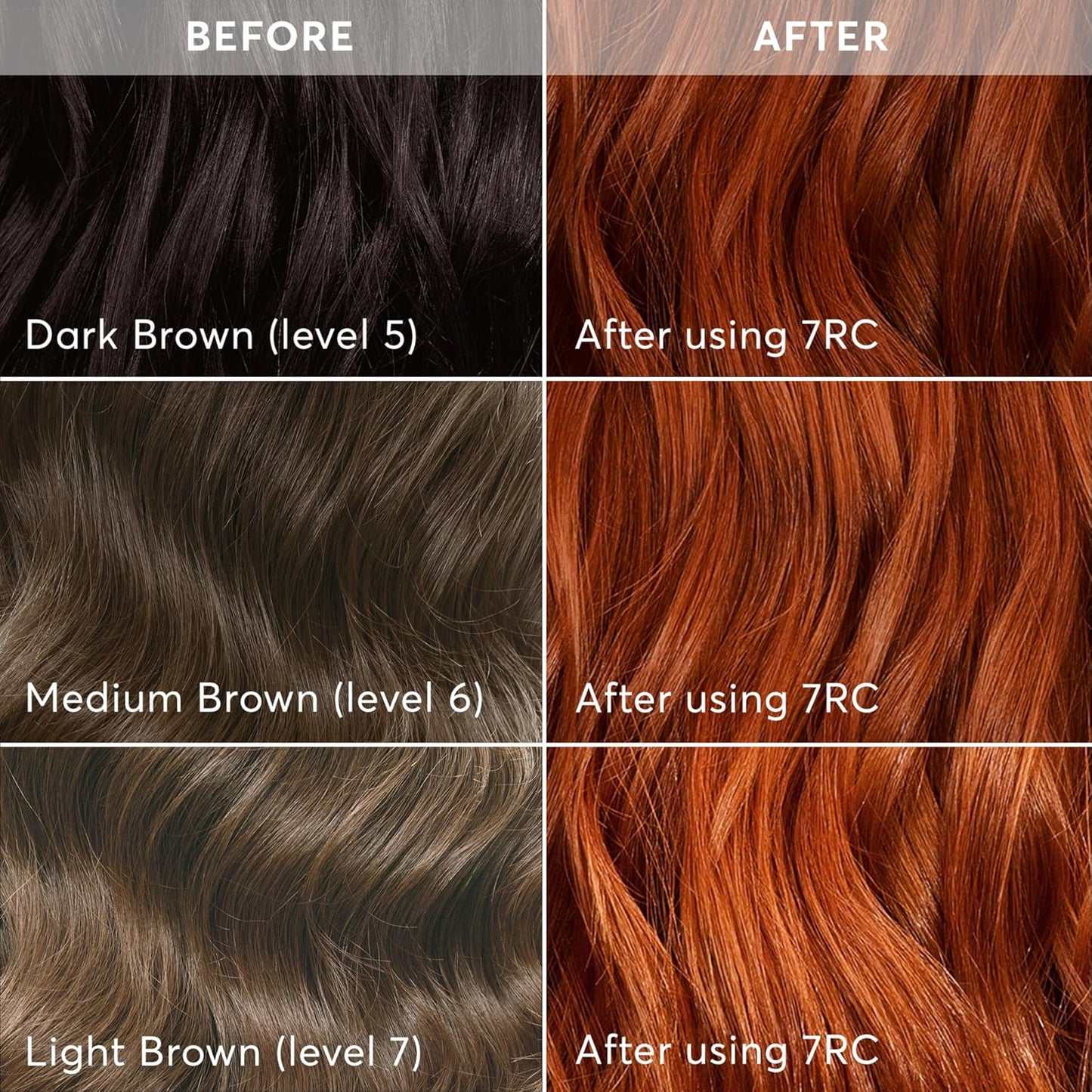 Madison Reed Radiant Hair Color Kit - 7RC Light Ginger Red | PPD-Free, Ammonia-Free Permanent Dye, 1 Pack