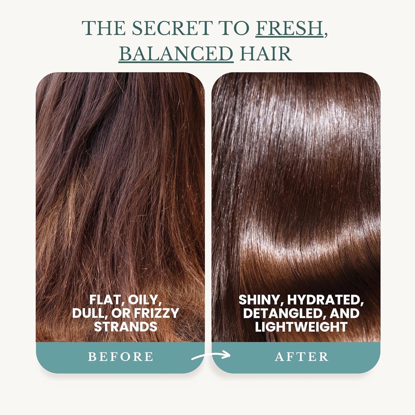 Peppermint Shampoo & Conditioner Set - Soothes Itchy Scalp, Strengthens Hair, Reduces Thinning | 16 fl oz Each
